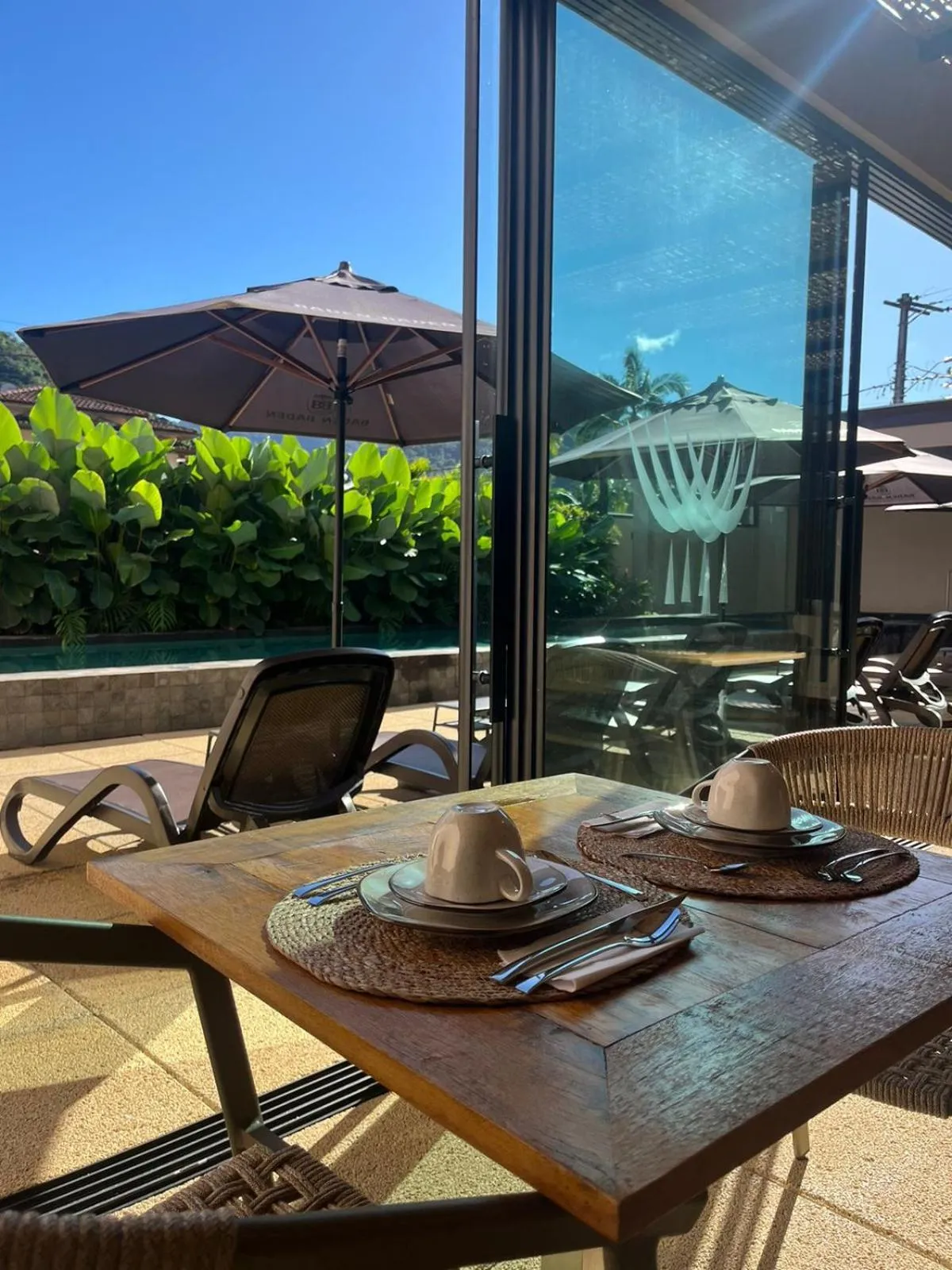 Balcony/Terrace in Pousada Yamandu - SPA Aquecido