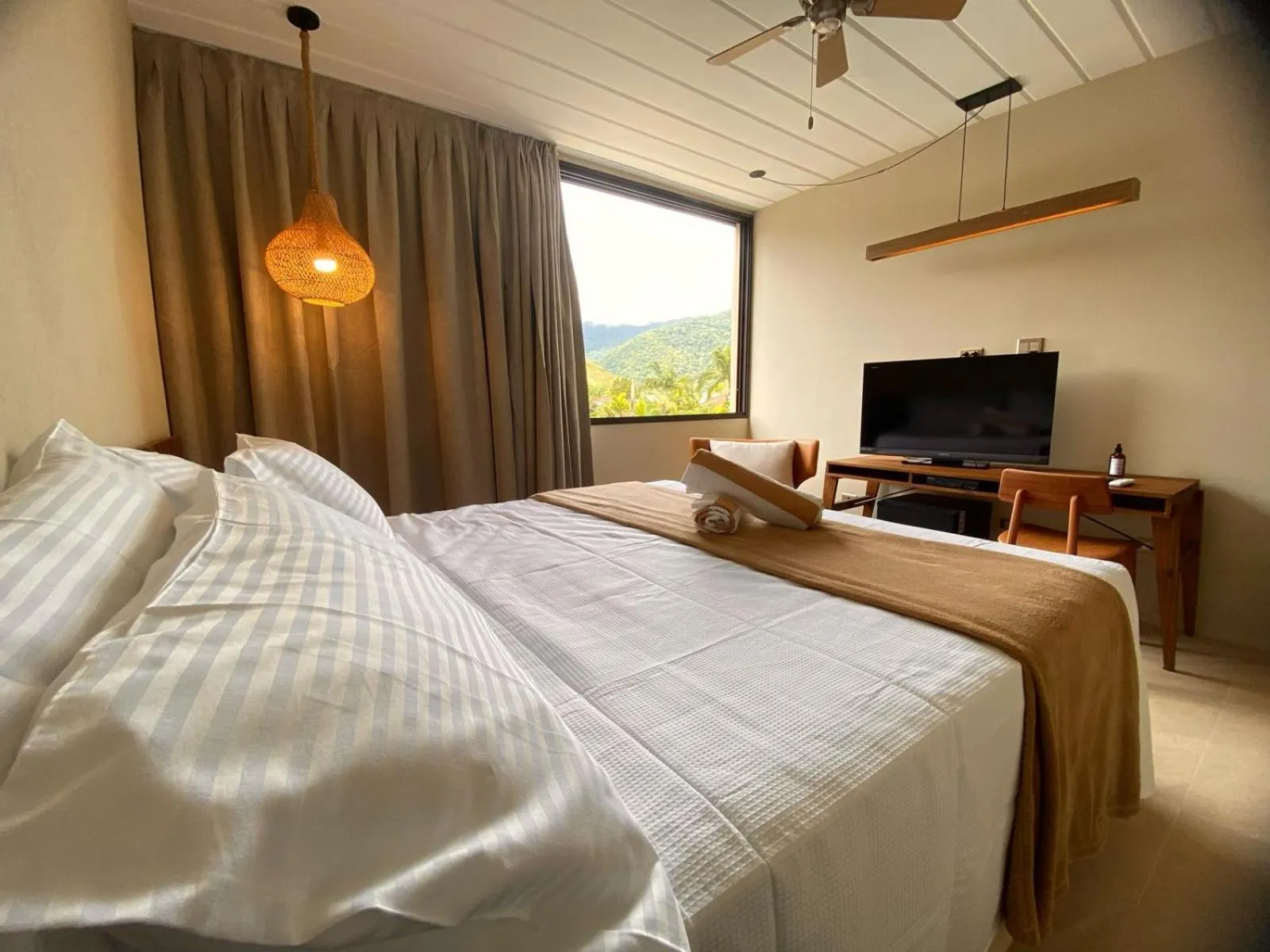 Bed in Pousada Yamandu - SPA Aquecido