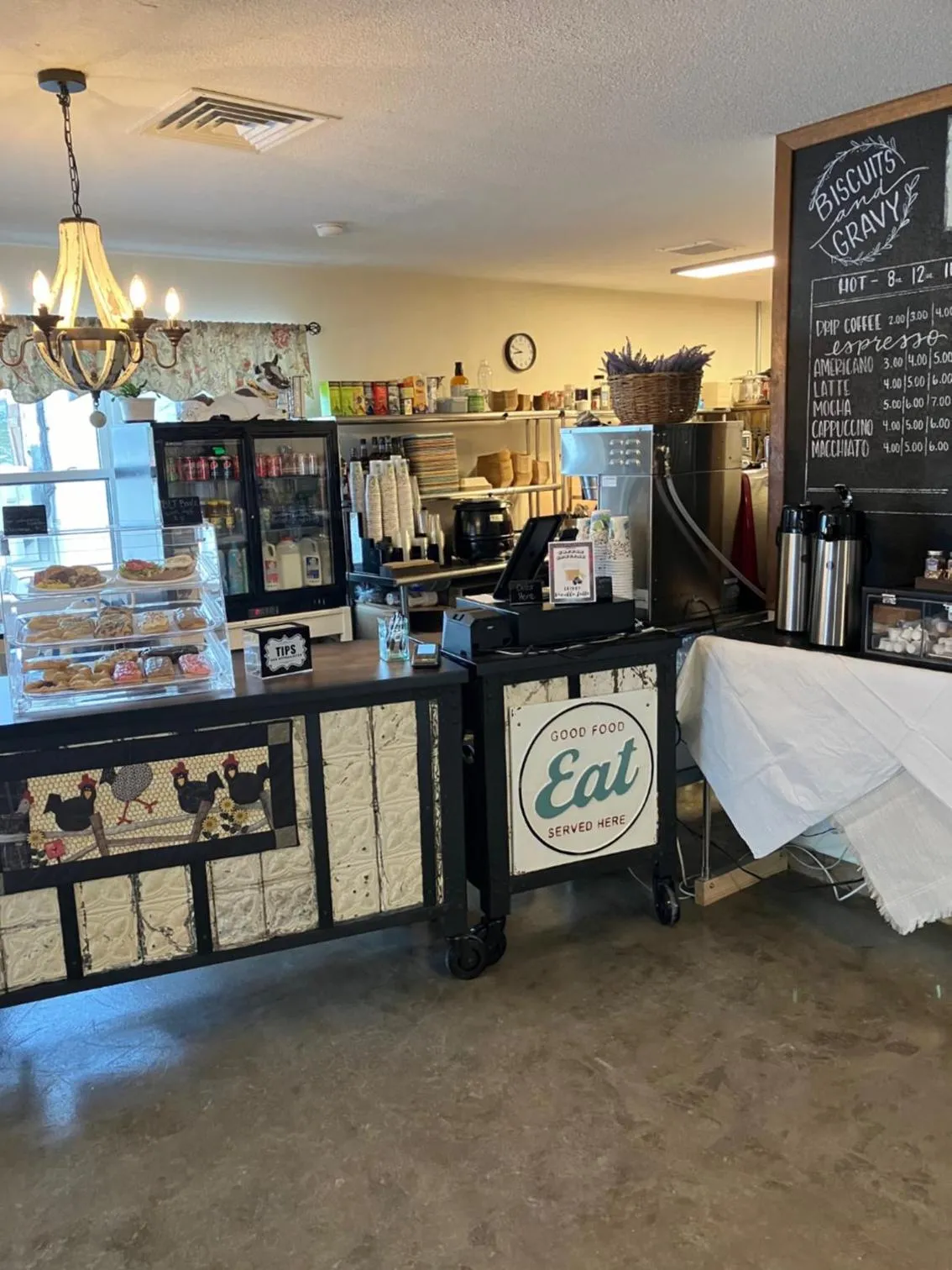 Restaurant/places to eat in Prairie Rose Inn