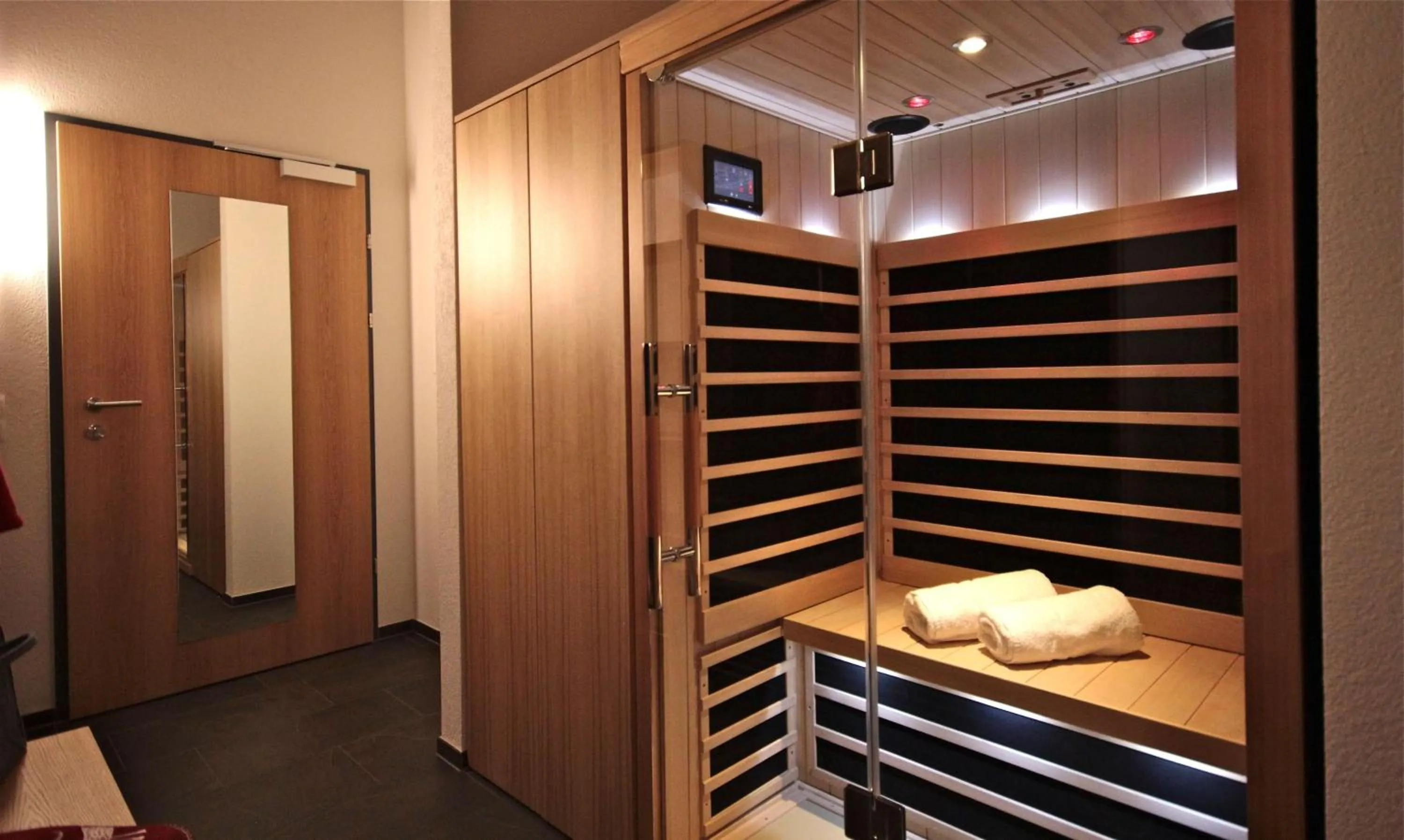 Sauna, Bed in Damüls Appartements