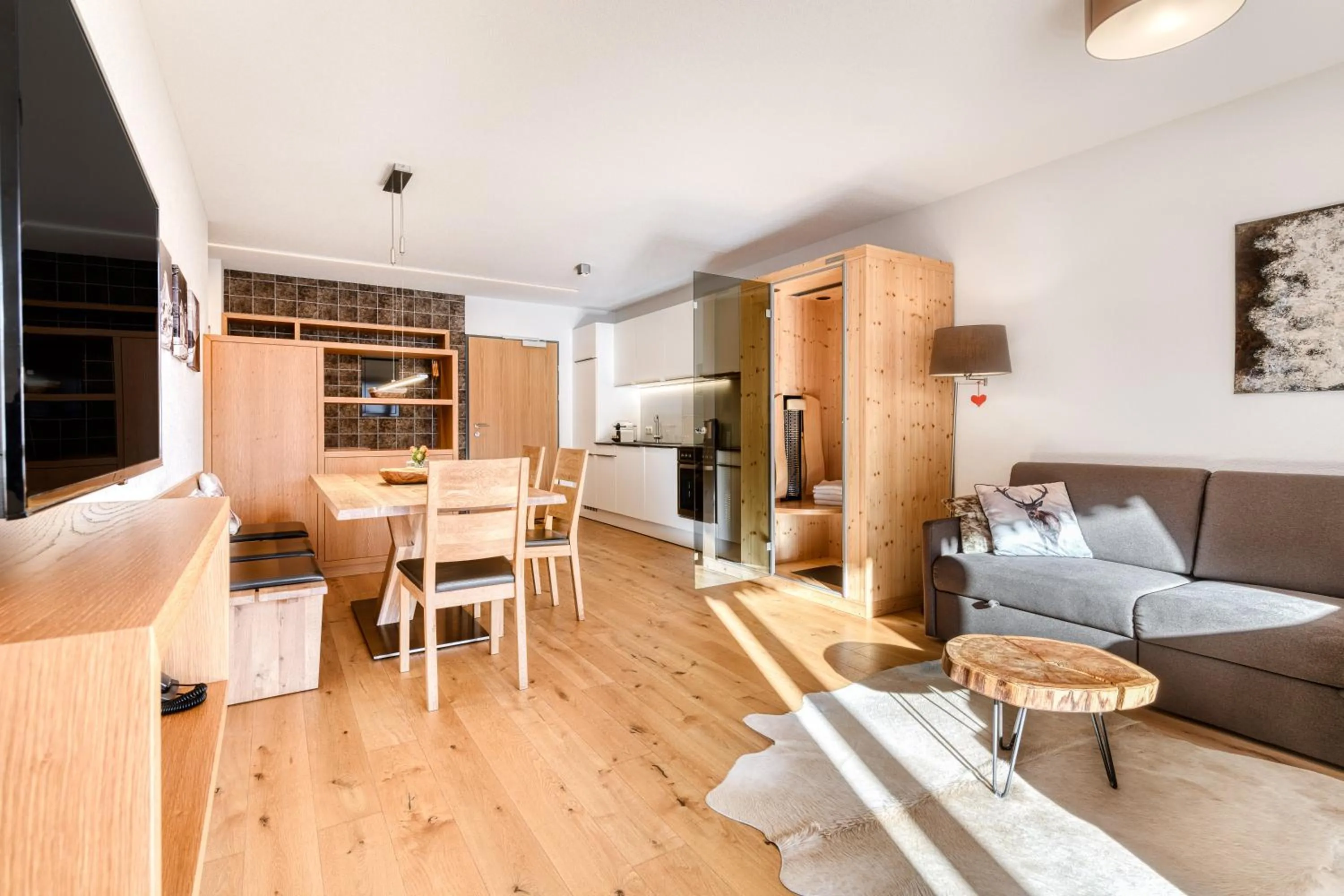 Living room in Damüls Appartements