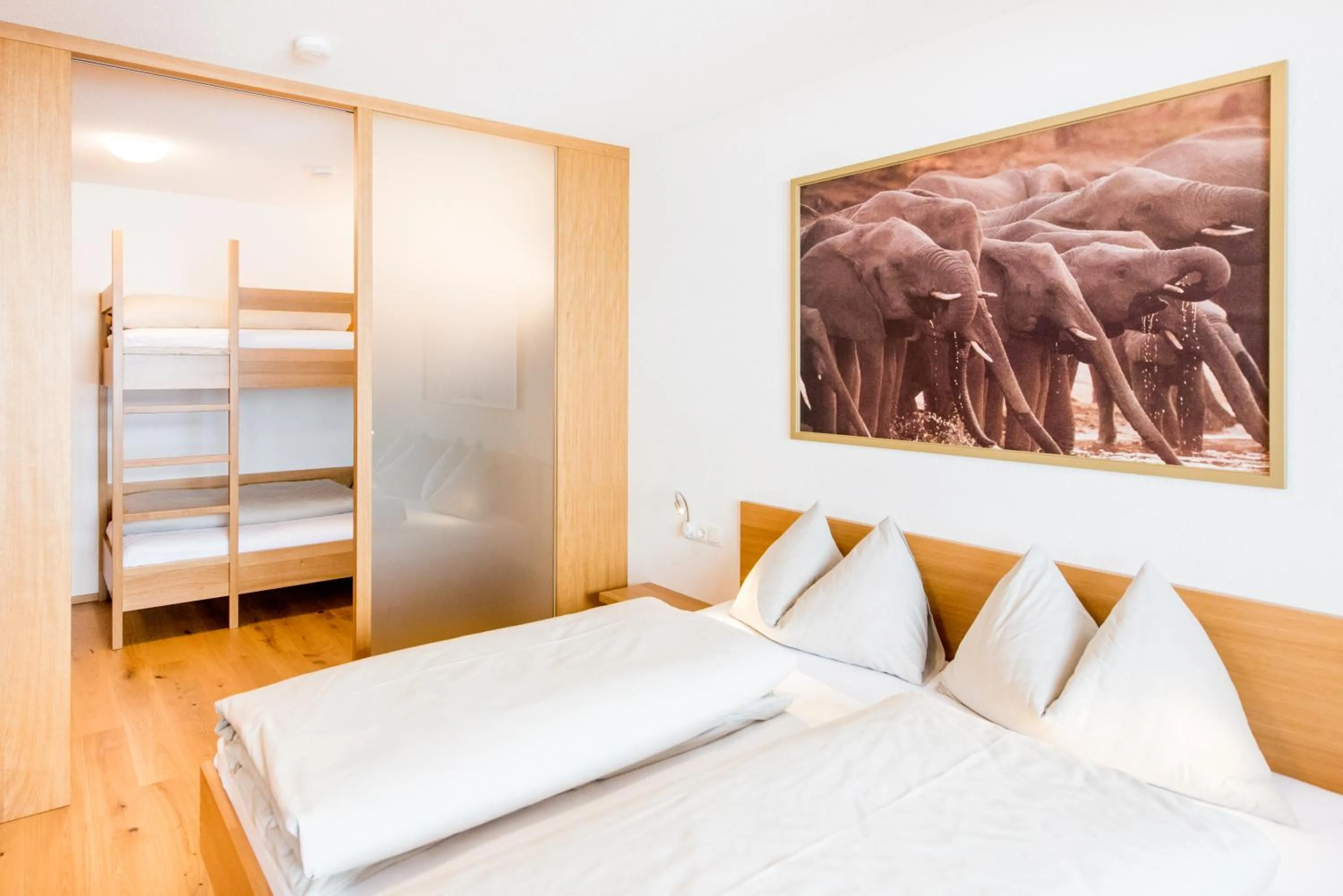 Bedroom, Bed in Damüls Appartements