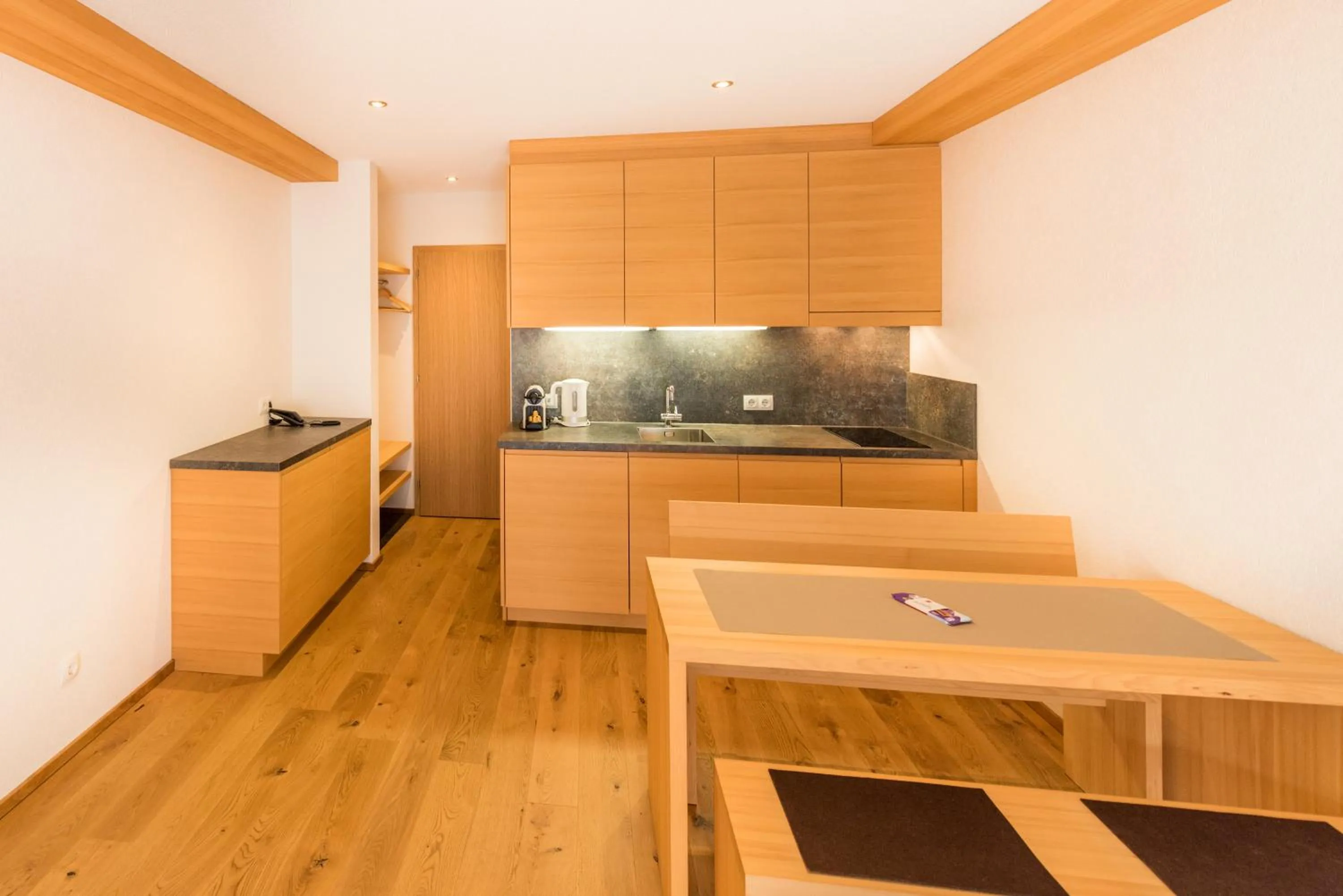 Kitchen or kitchenette in Damüls Appartements