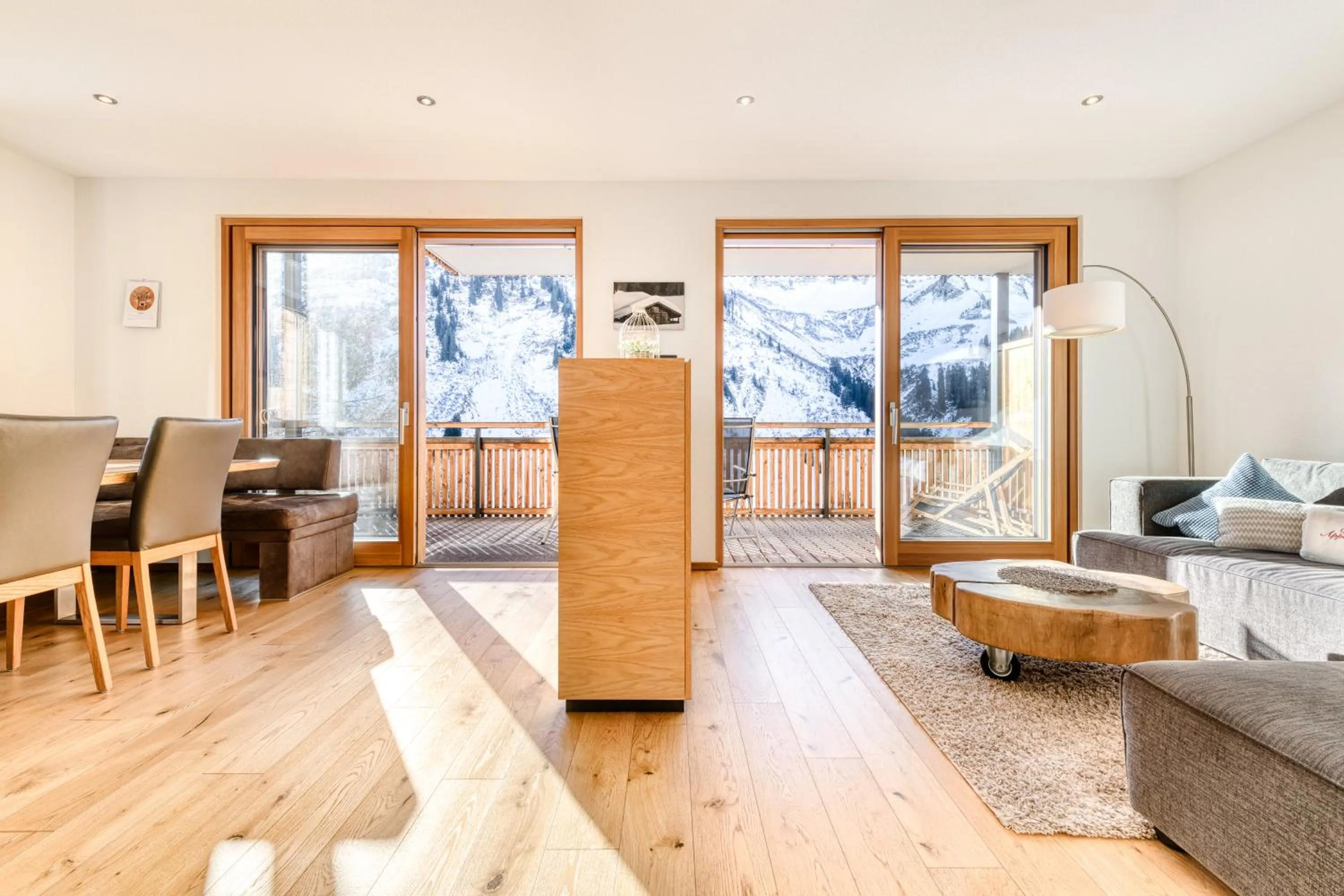 Living room in Damüls Appartements