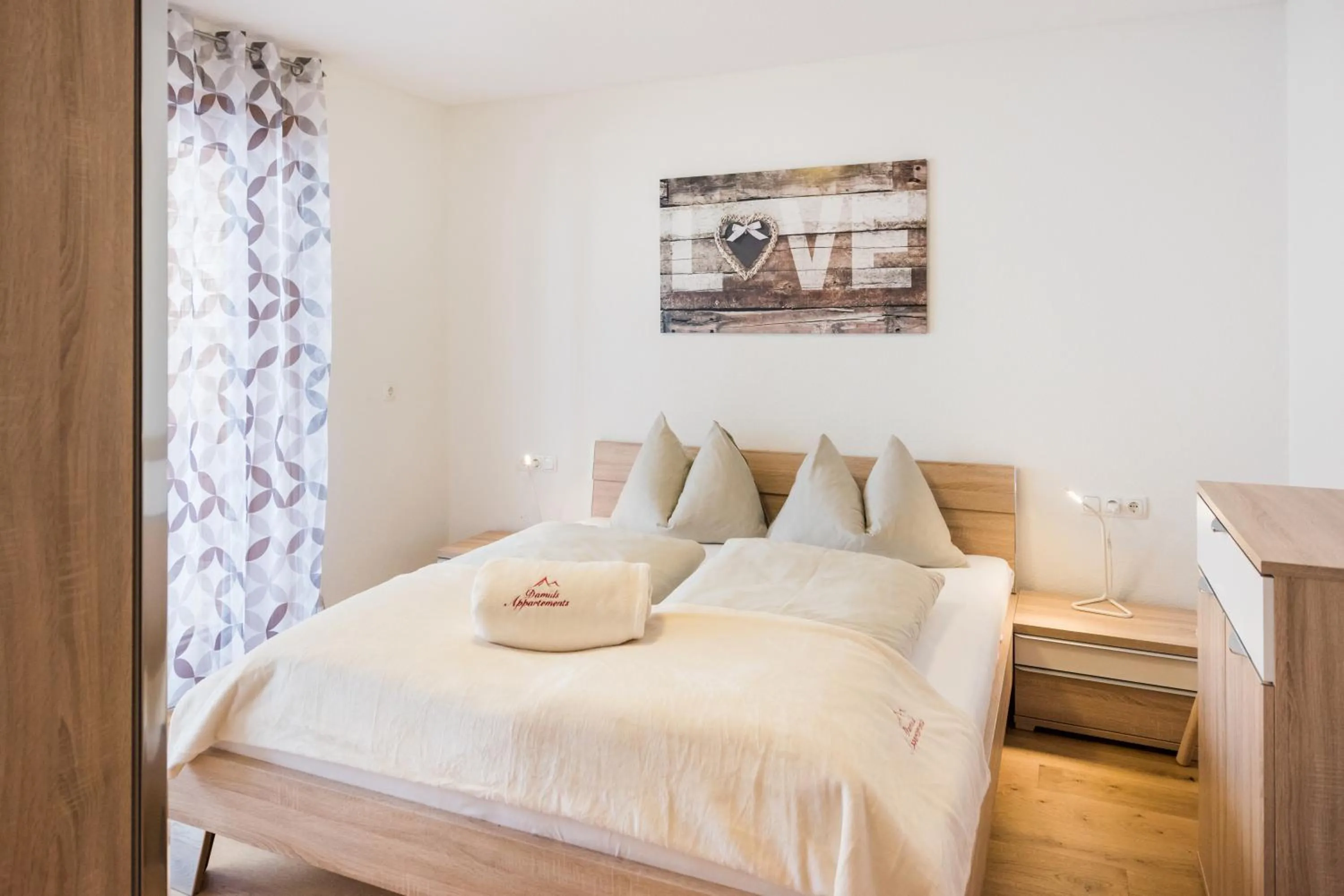 Bedroom, Bed in Damüls Appartements