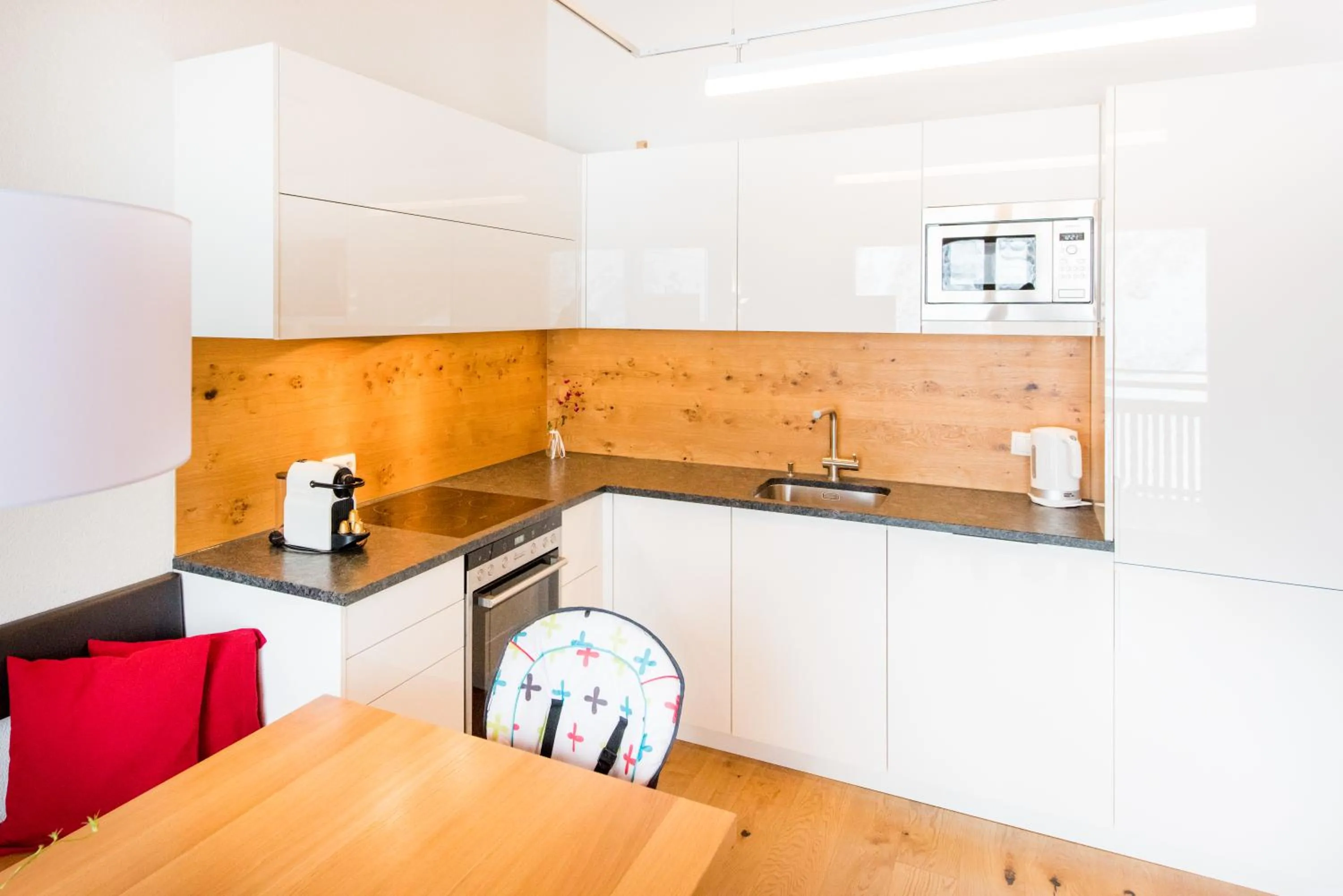 Kitchen or kitchenette in Damüls Appartements