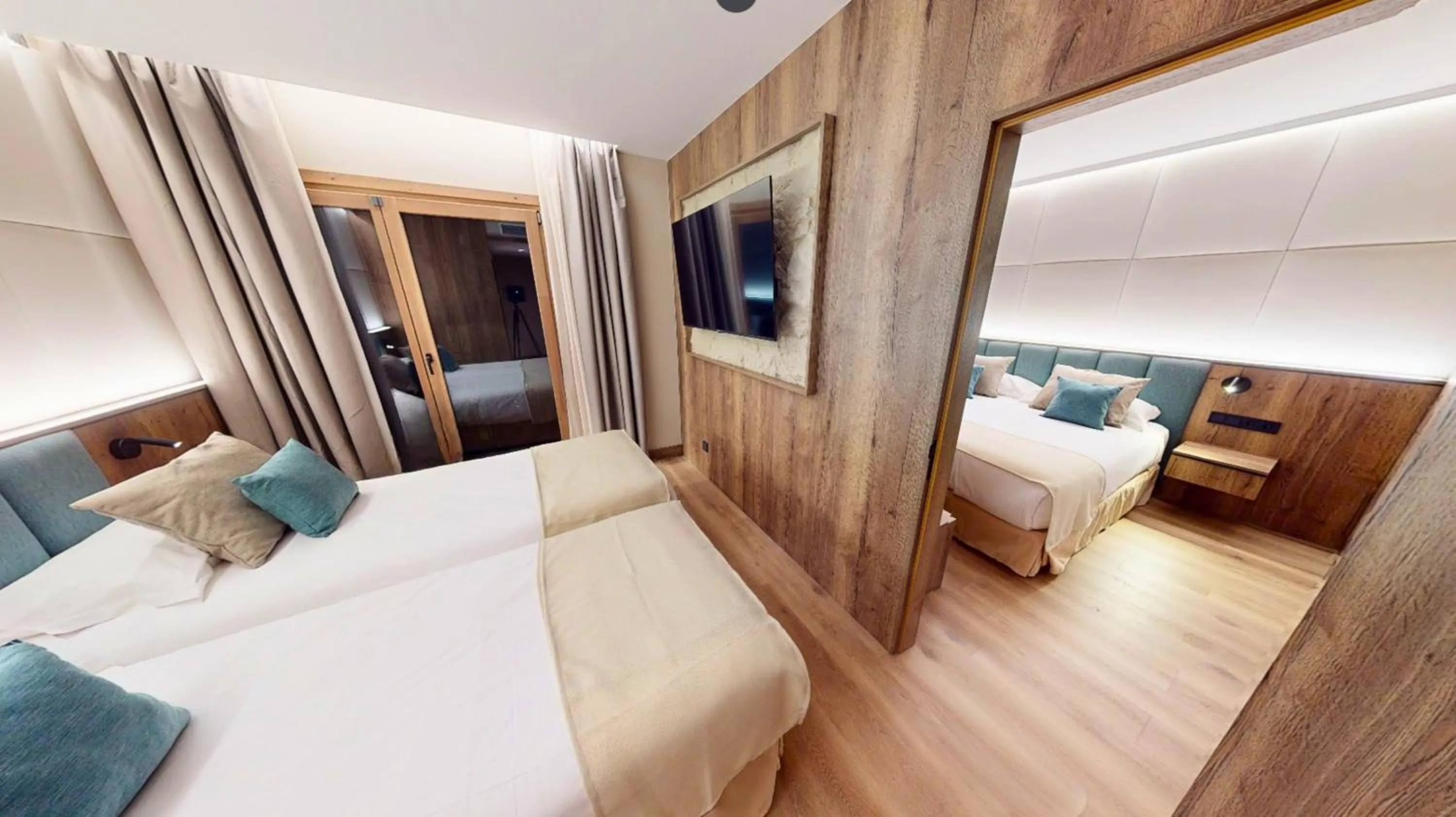 Bed in Hotel Princesa Parc Excellence