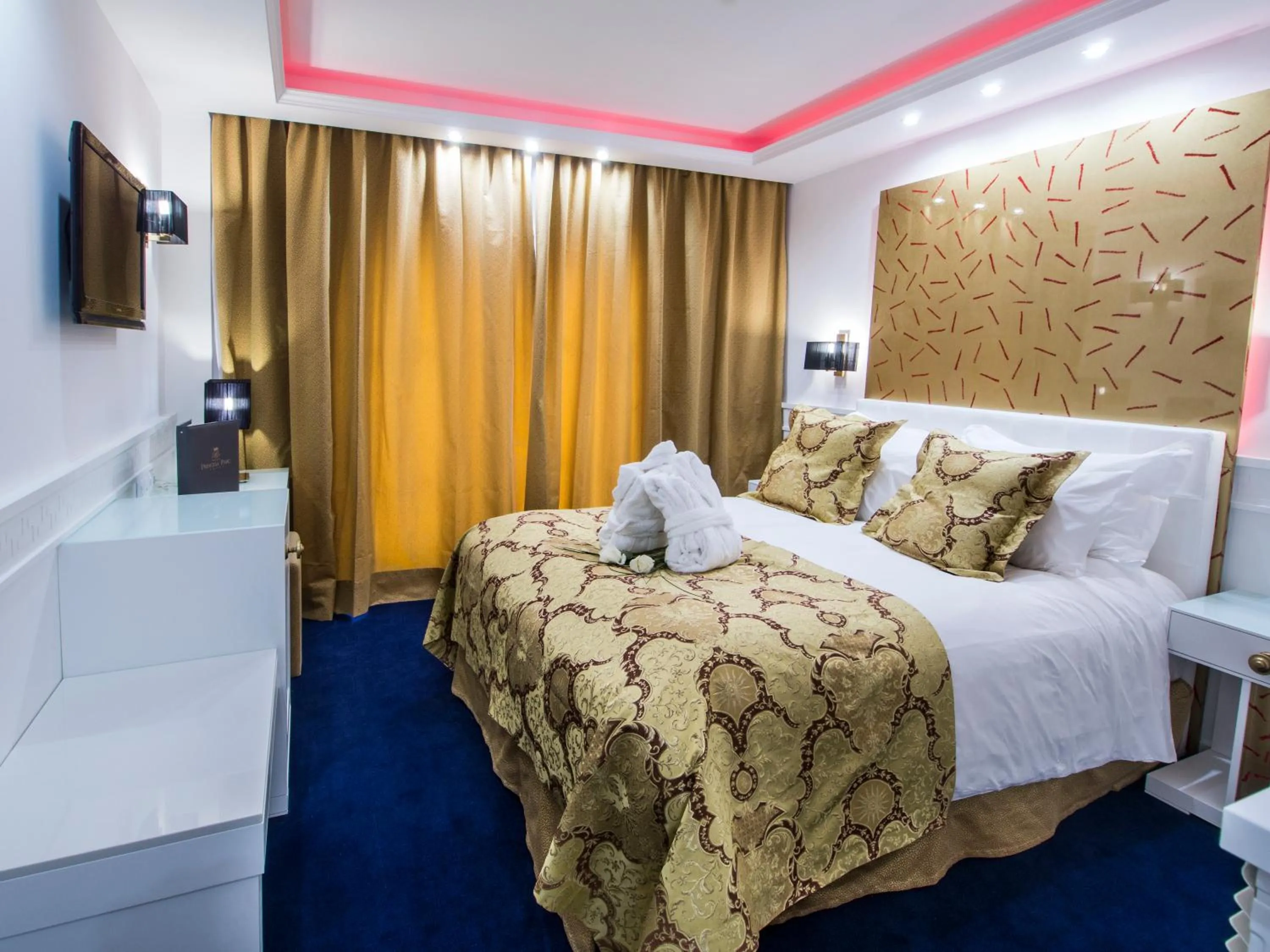 Bed in Hotel Princesa Parc Excellence