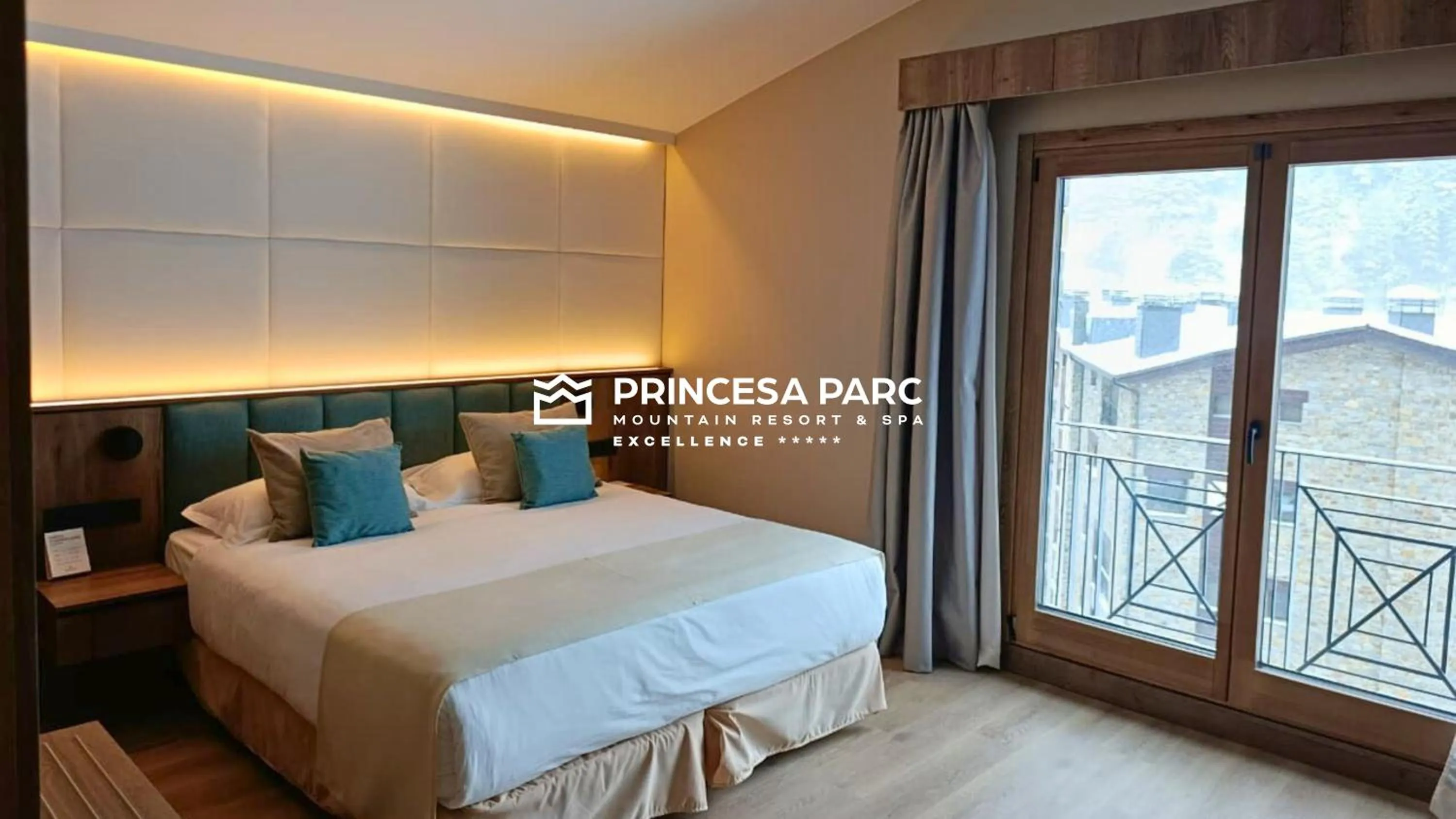 Bed in Hotel Princesa Parc Excellence