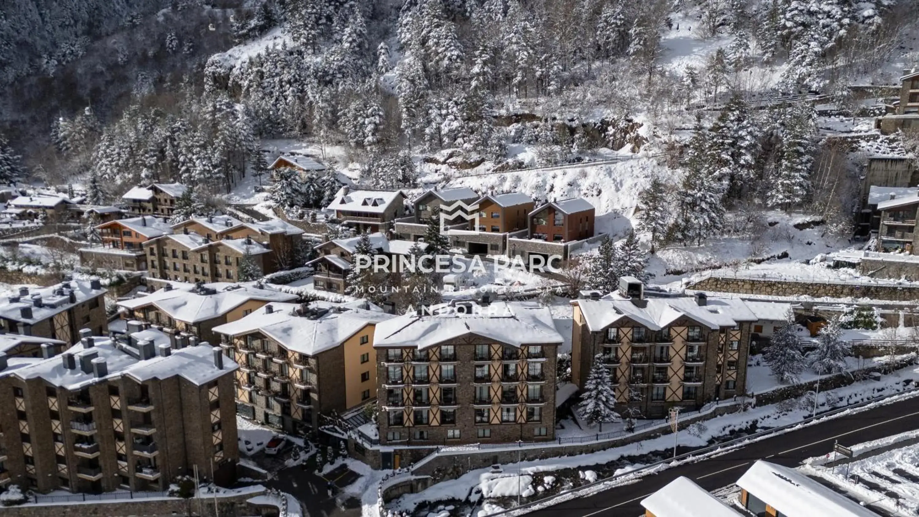 Bird's eye view in Hotel Princesa Parc Excellence Bird's eye view in Hotel Princesa Parc Excellence