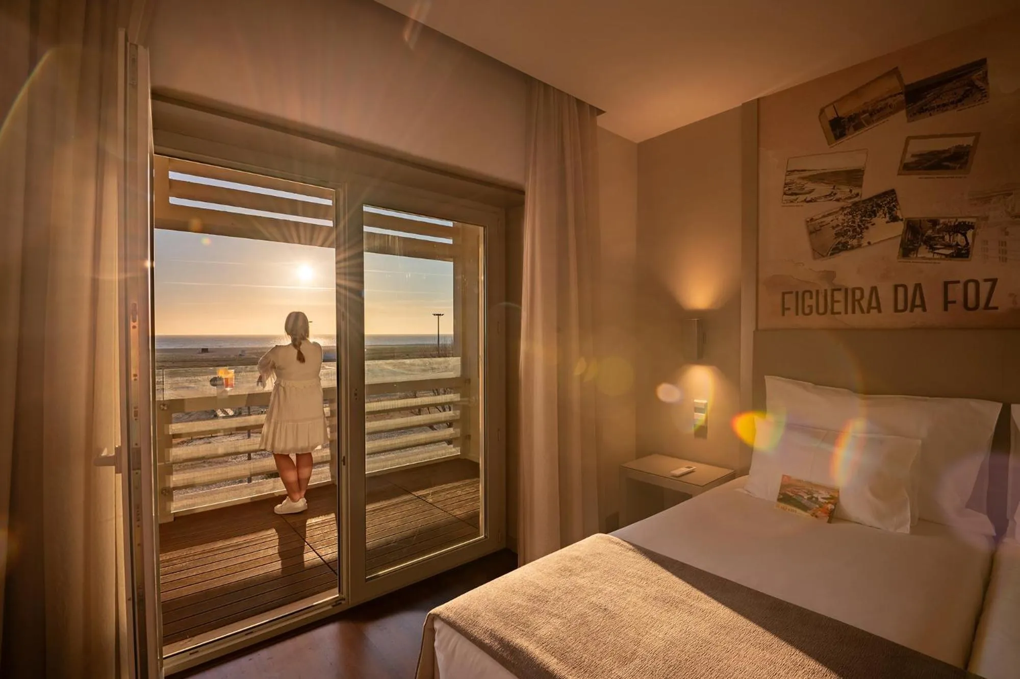 Sea view, Bed in Vila Gale Collection Figueira da Foz