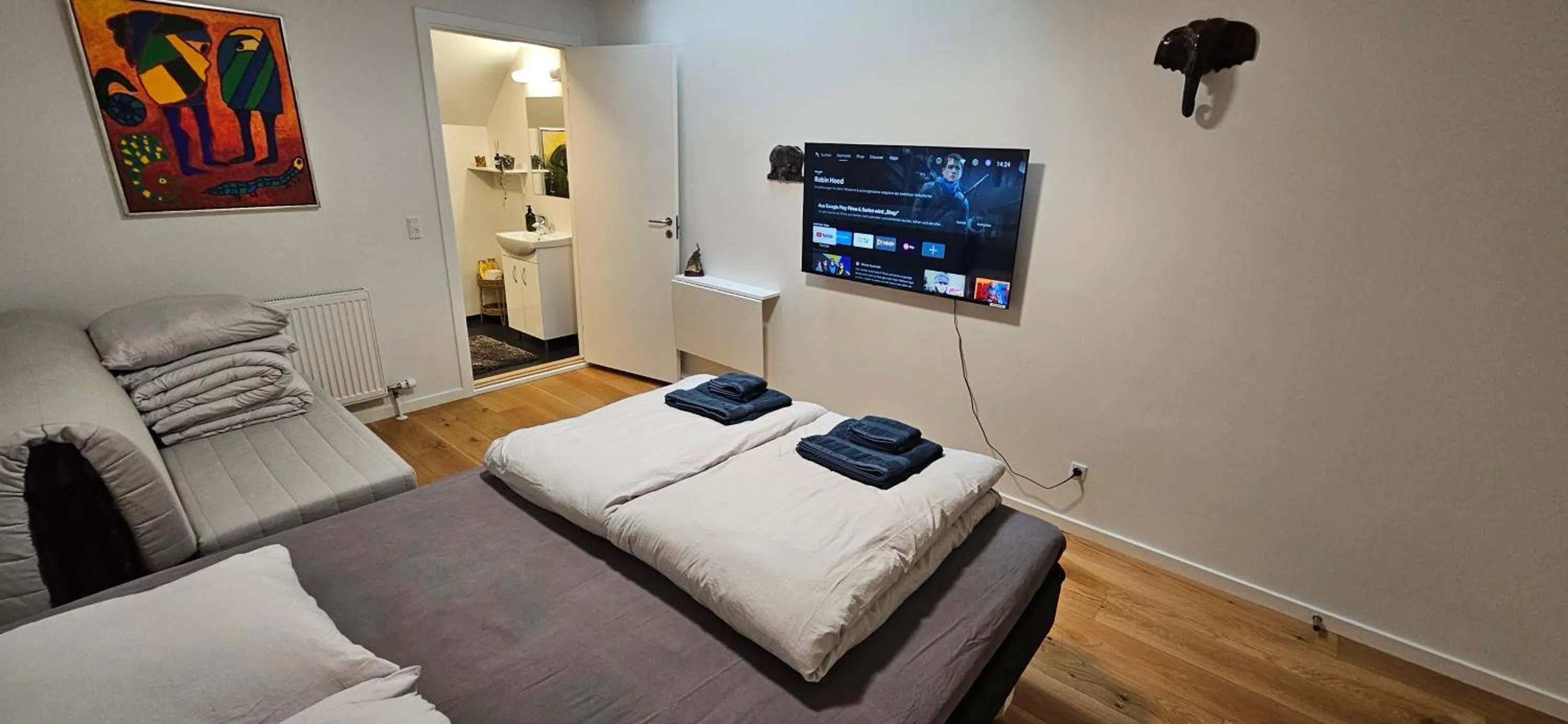 Bed in Olsson B&B
