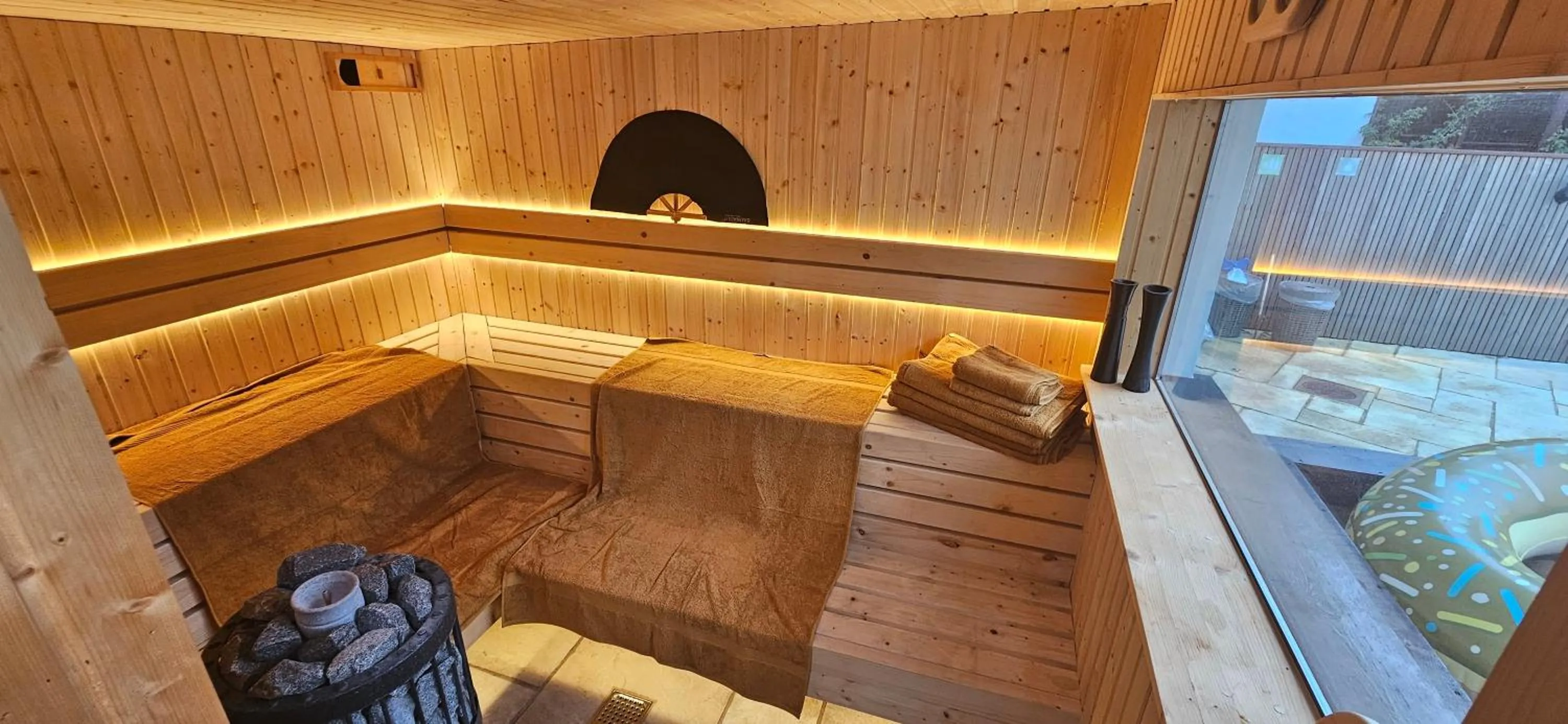 Sauna in Olsson B&B