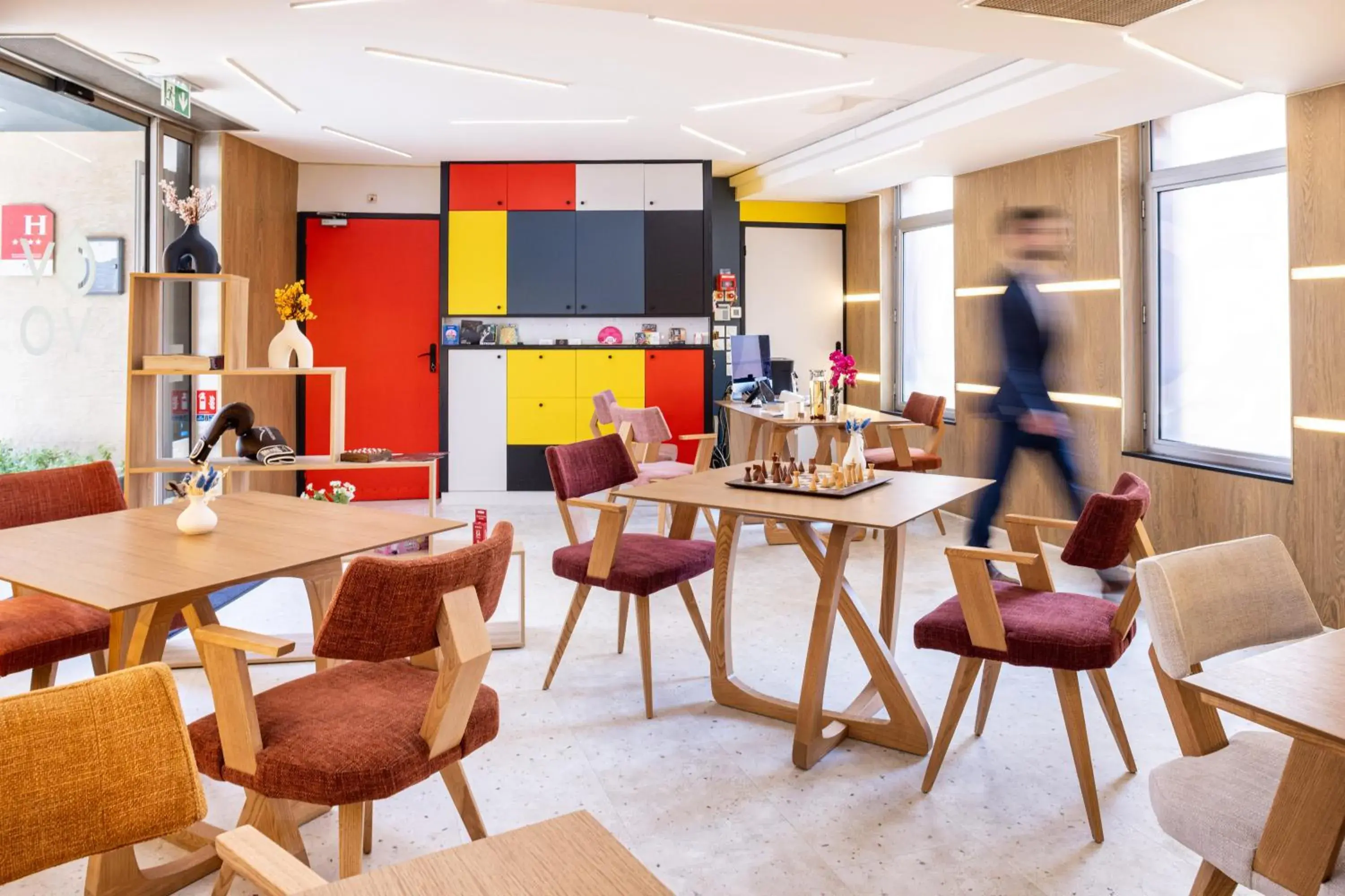 Lobby or reception in OVYO Hôtel Lobby or reception in OVYO Hôtel