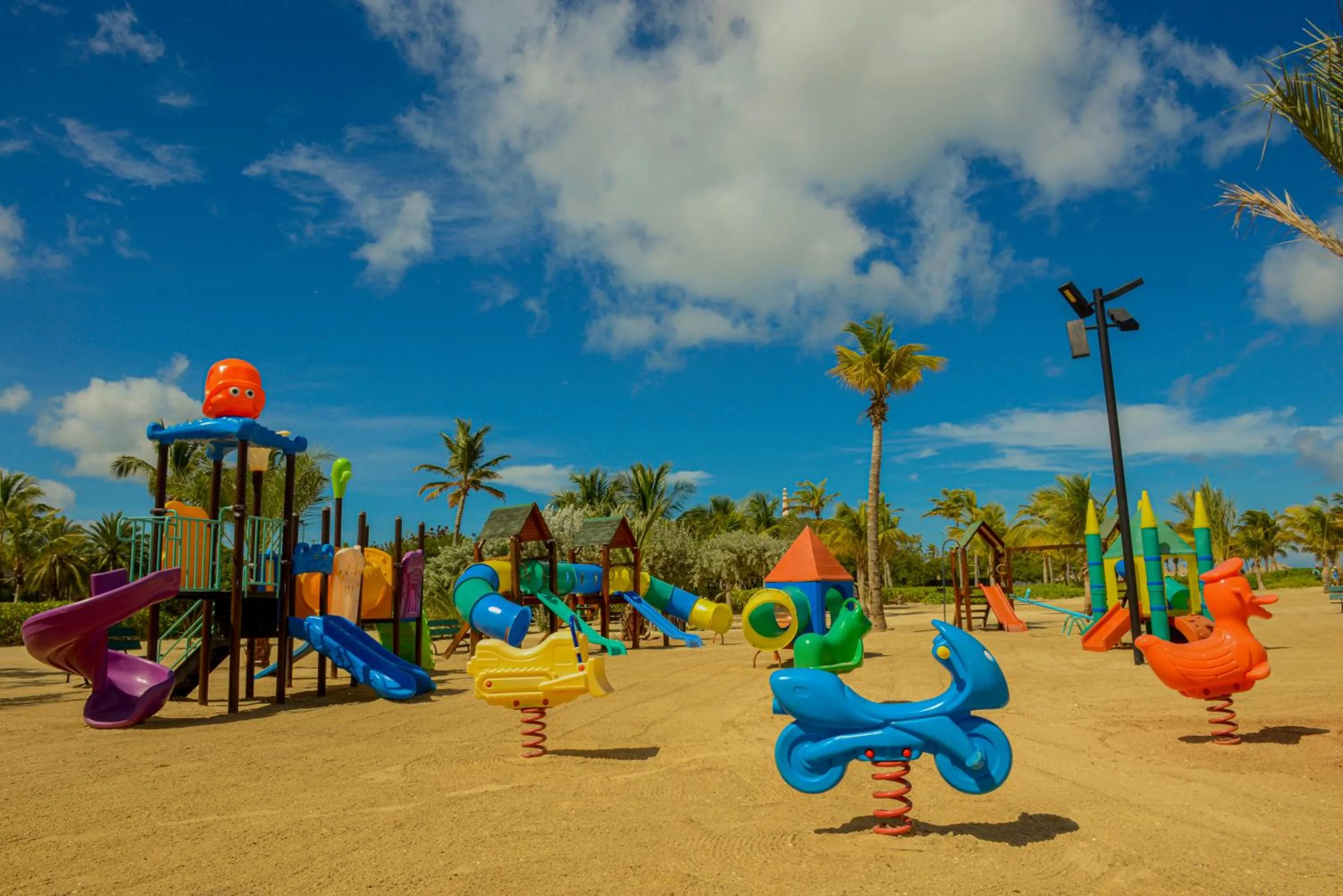 Children play ground in Sunsol Ecoland