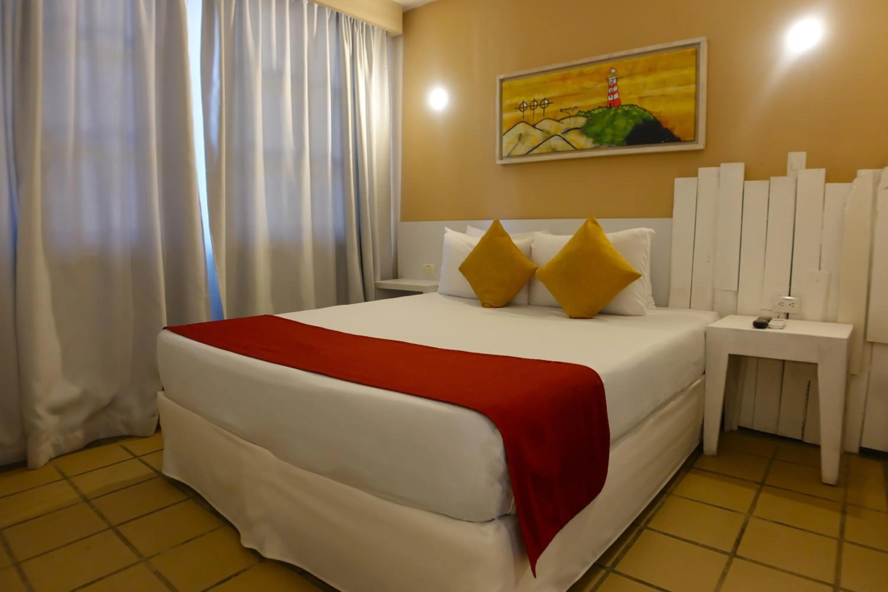 Decorative detail, Bed in Sunsol Ecoland