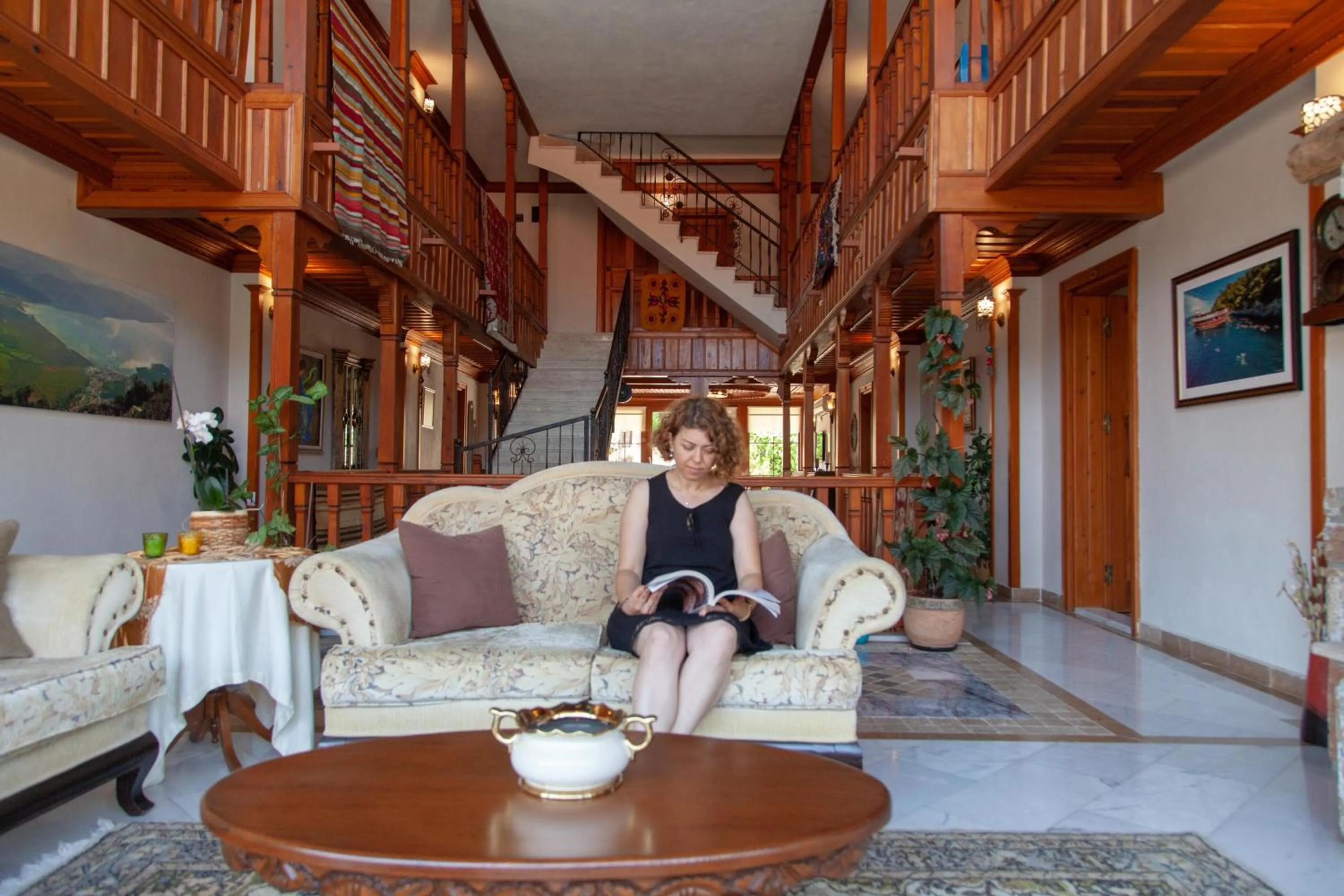 Lobby or reception in Gumus Konak