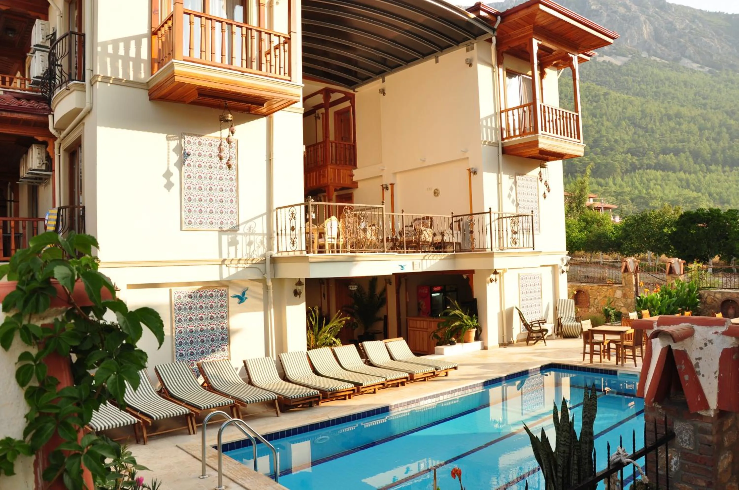 Pool view in Gumus Konak