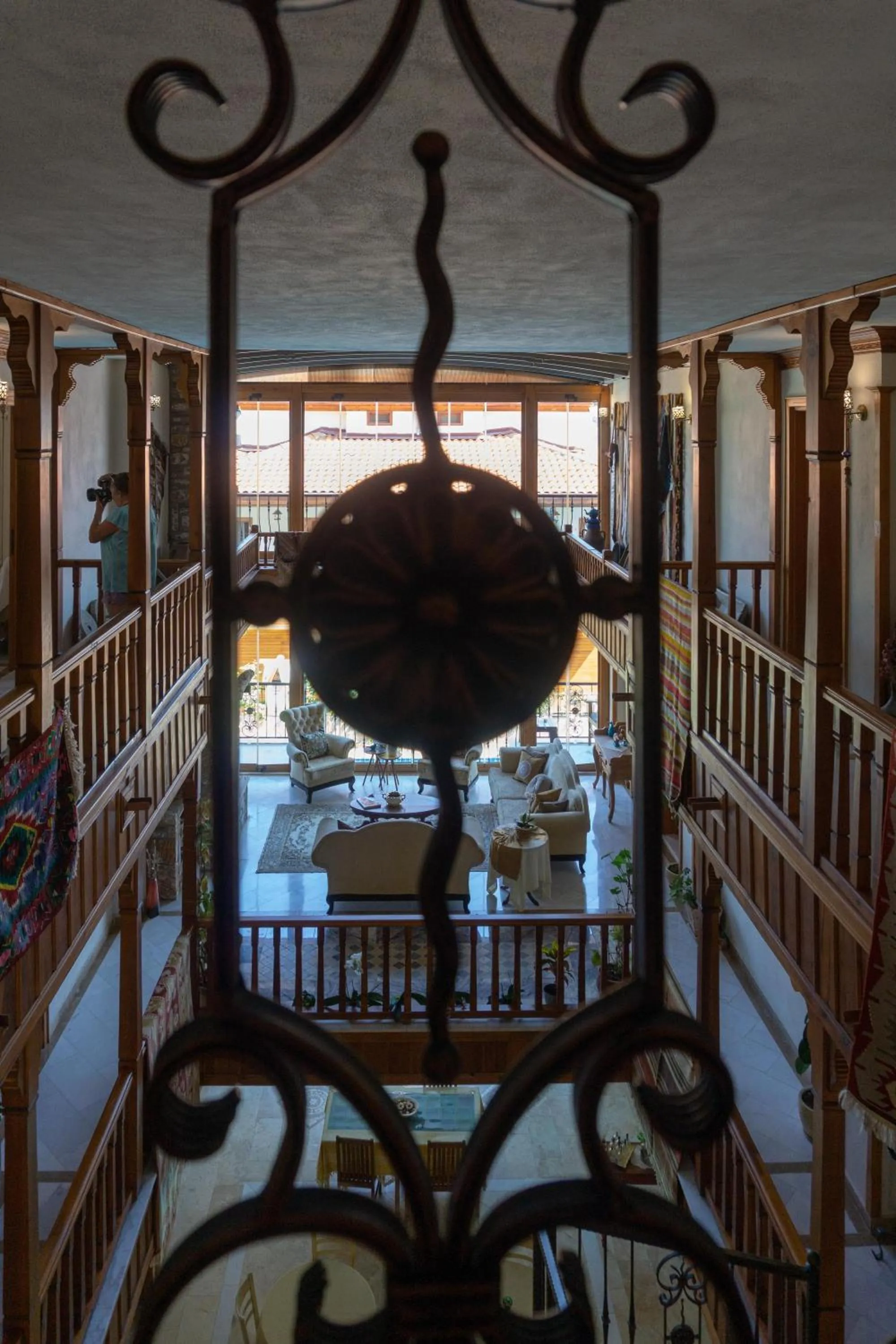 Decorative detail in Gumus Konak