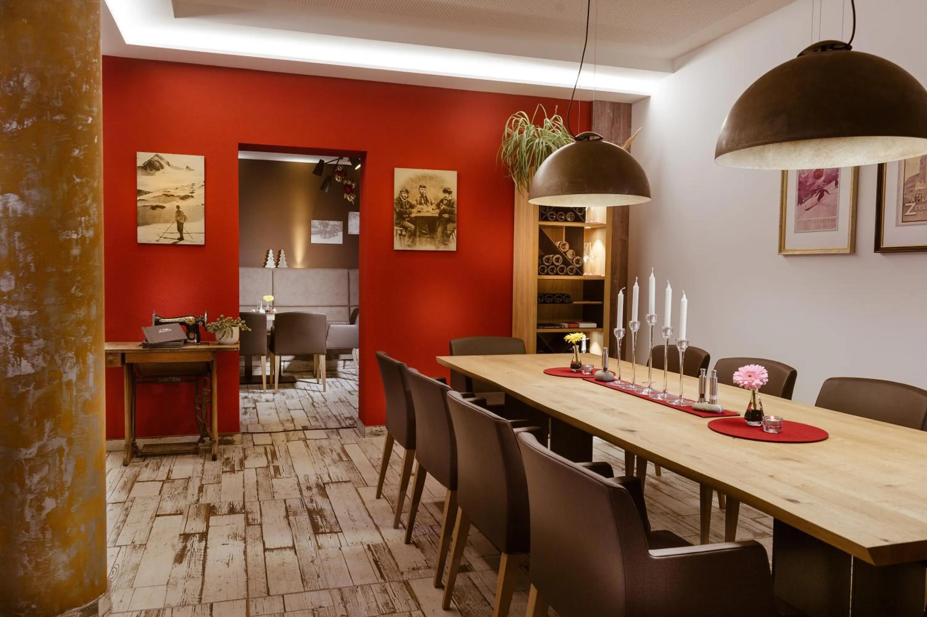 Restaurant/places to eat in AlpenParks Hotel & Apartment Central Zell am See