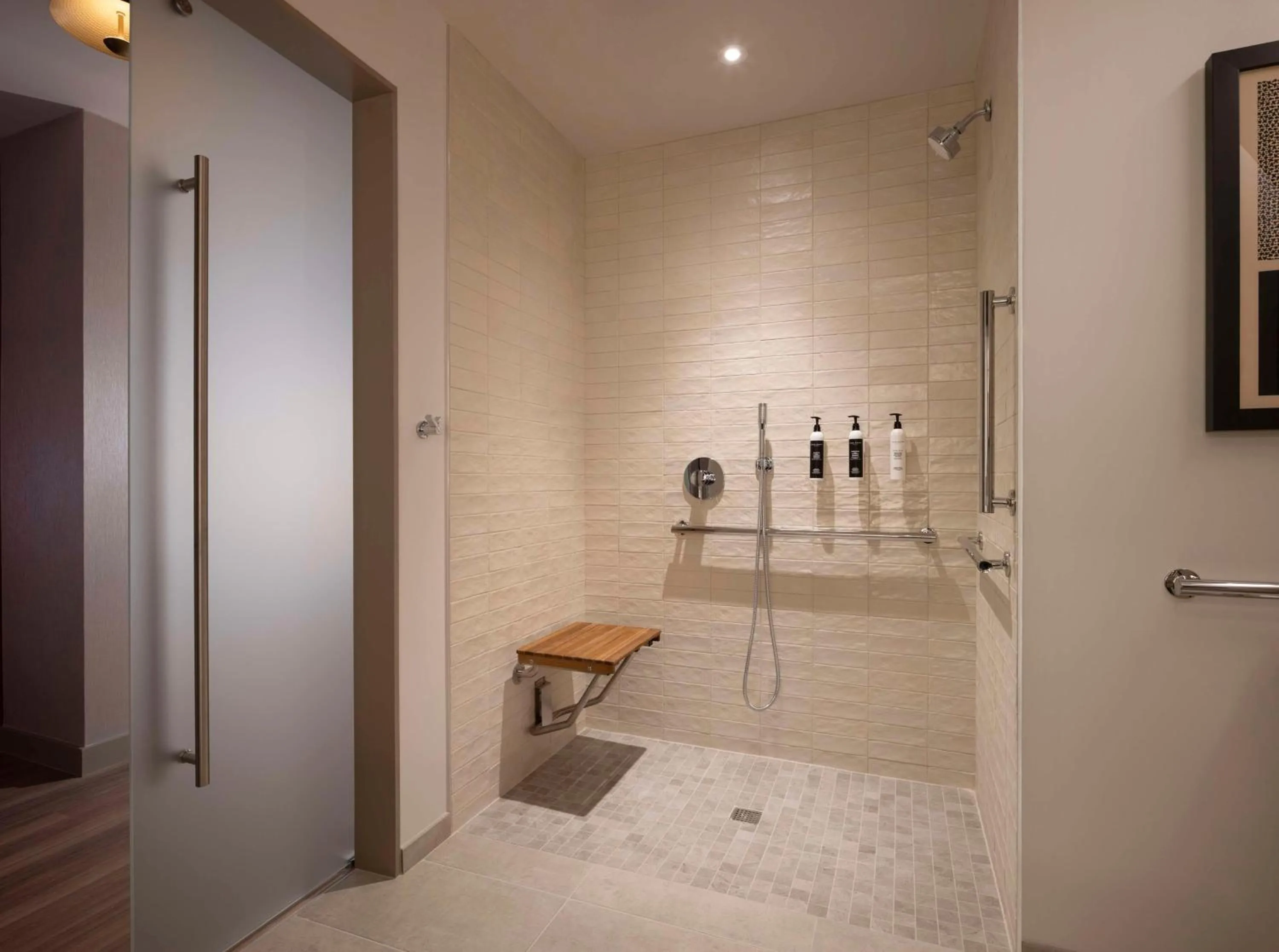 Bathroom in Caesars Republic Scottsdale, a Hilton Hotel