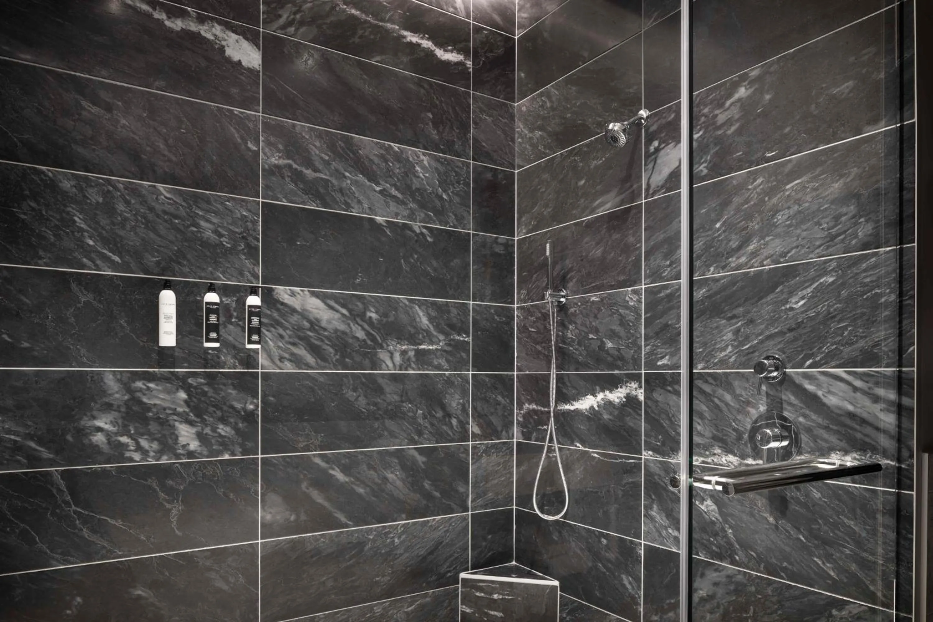 Bathroom in Caesars Republic Scottsdale, a Hilton Hotel