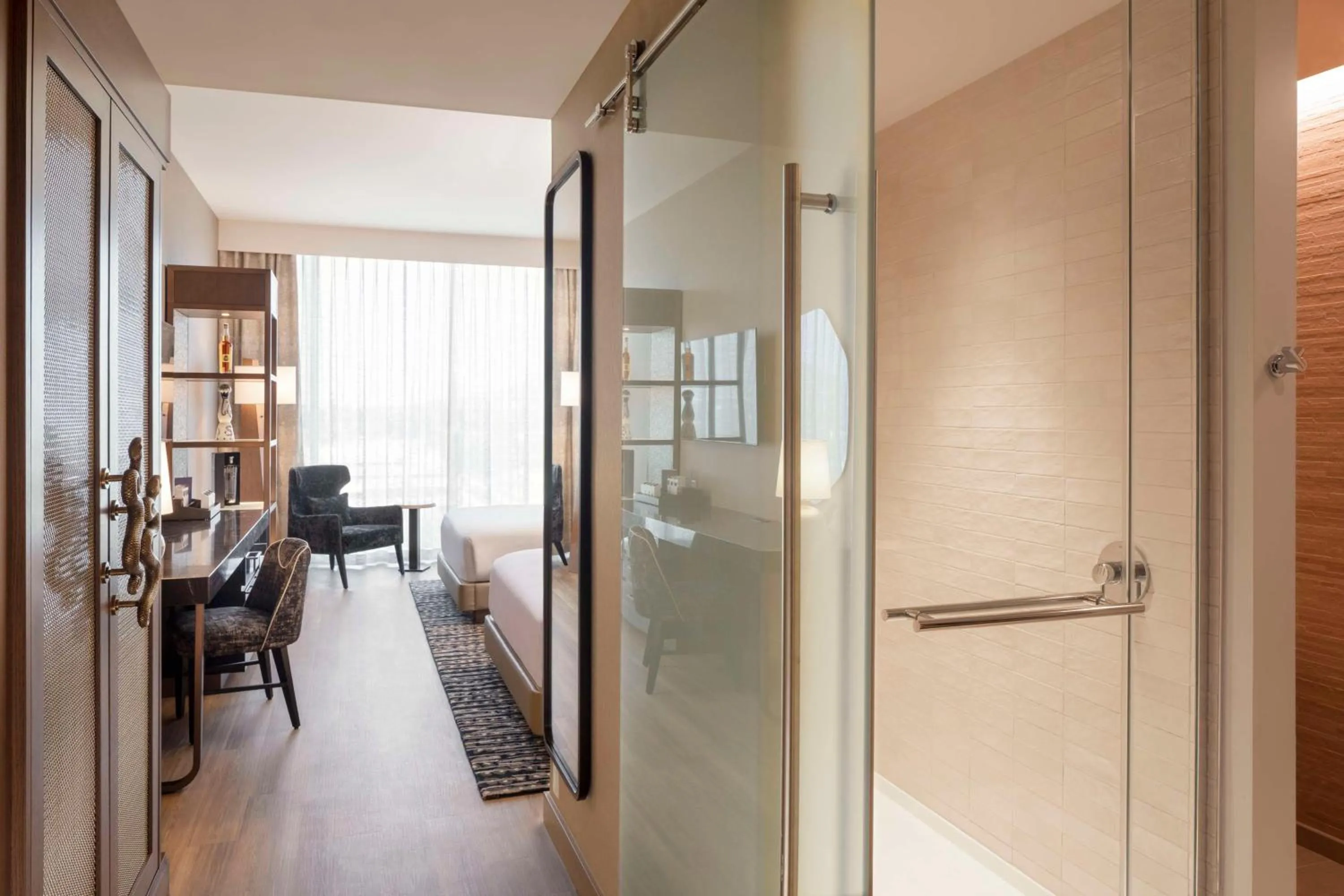 Photo of the whole room in Caesars Republic Scottsdale, a Hilton Hotel