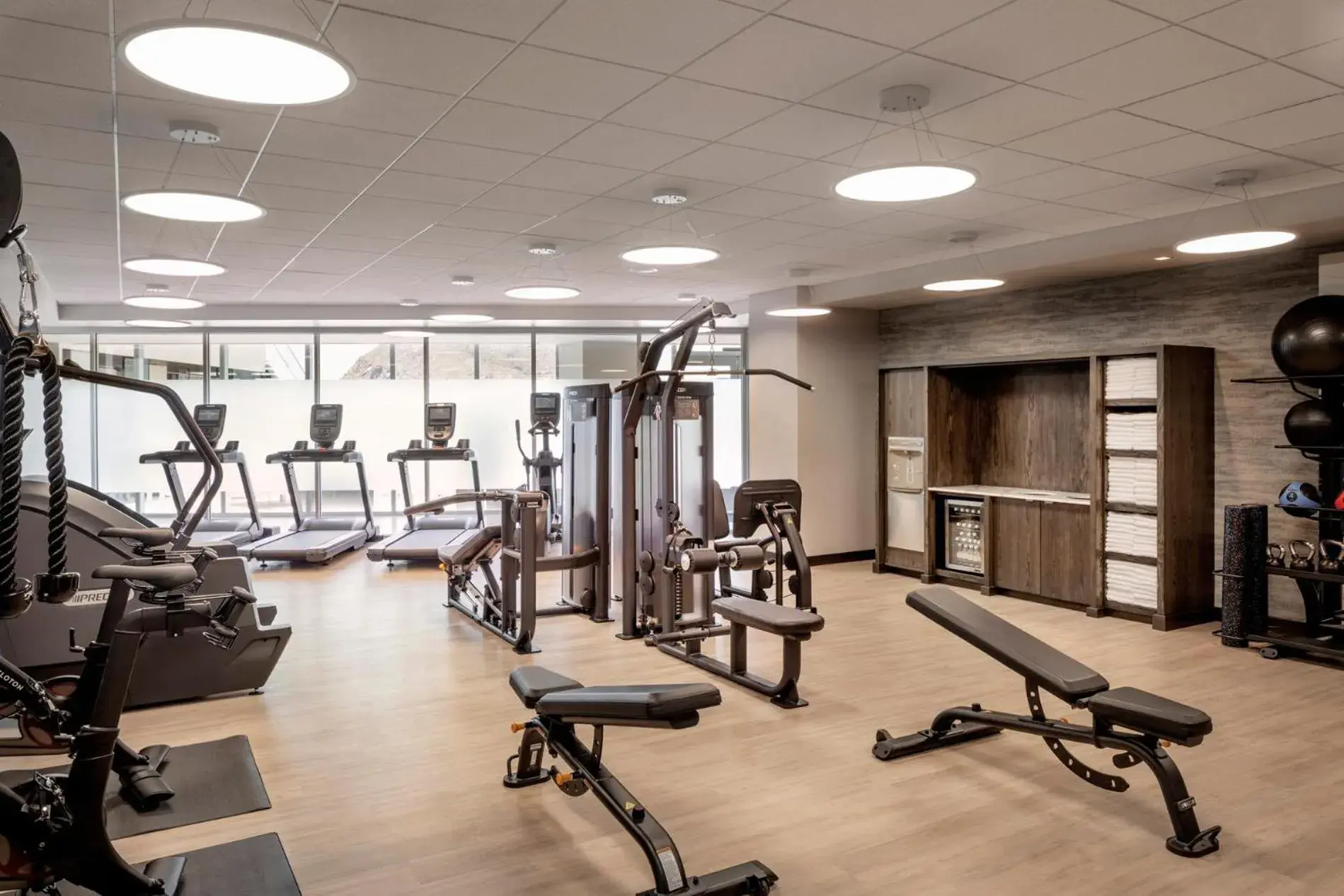 Fitness centre/facilities in Caesars Republic Scottsdale, a Hilton Hotel Fitness centre/facilities in Caesars Republic Scottsdale, a Hilton Hotel