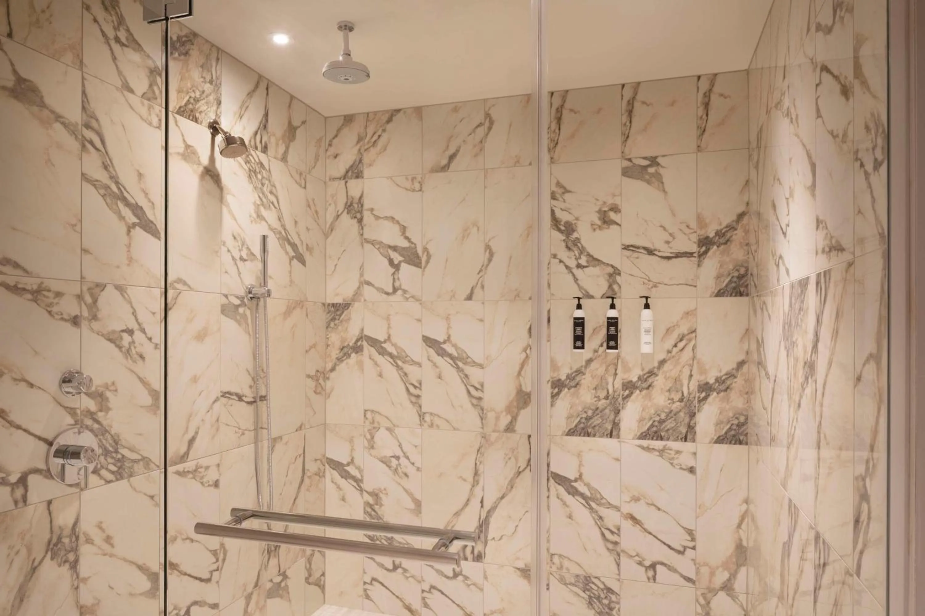 Bathroom in Caesars Republic Scottsdale, a Hilton Hotel