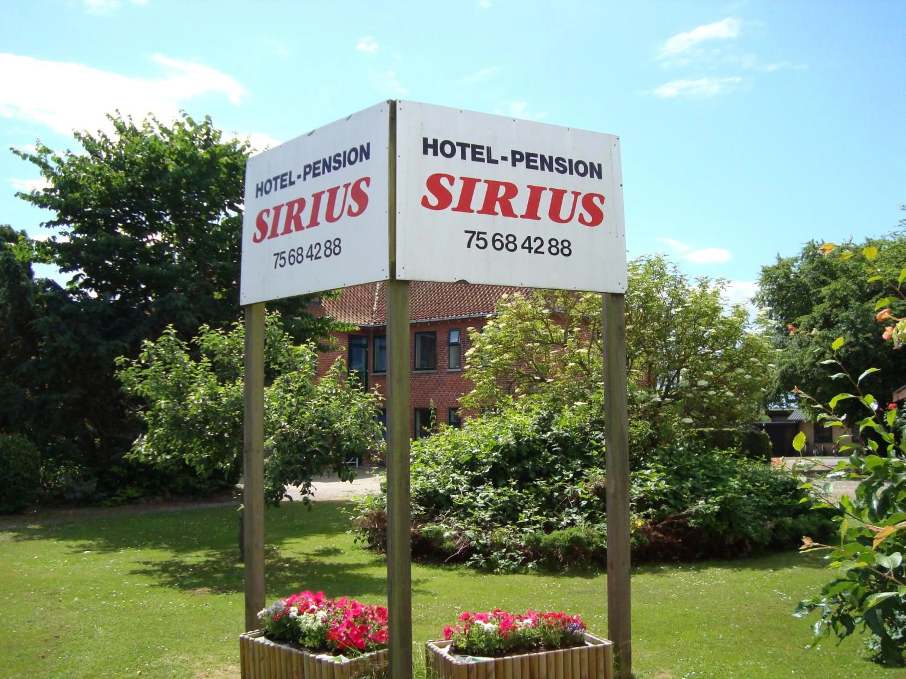 Garden in Bed & Breakfast Sirius