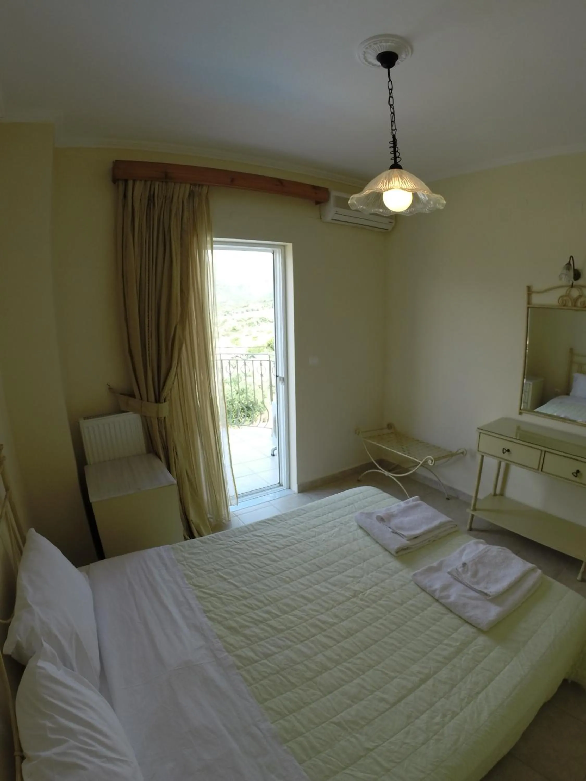 Bed in Irini's Villa