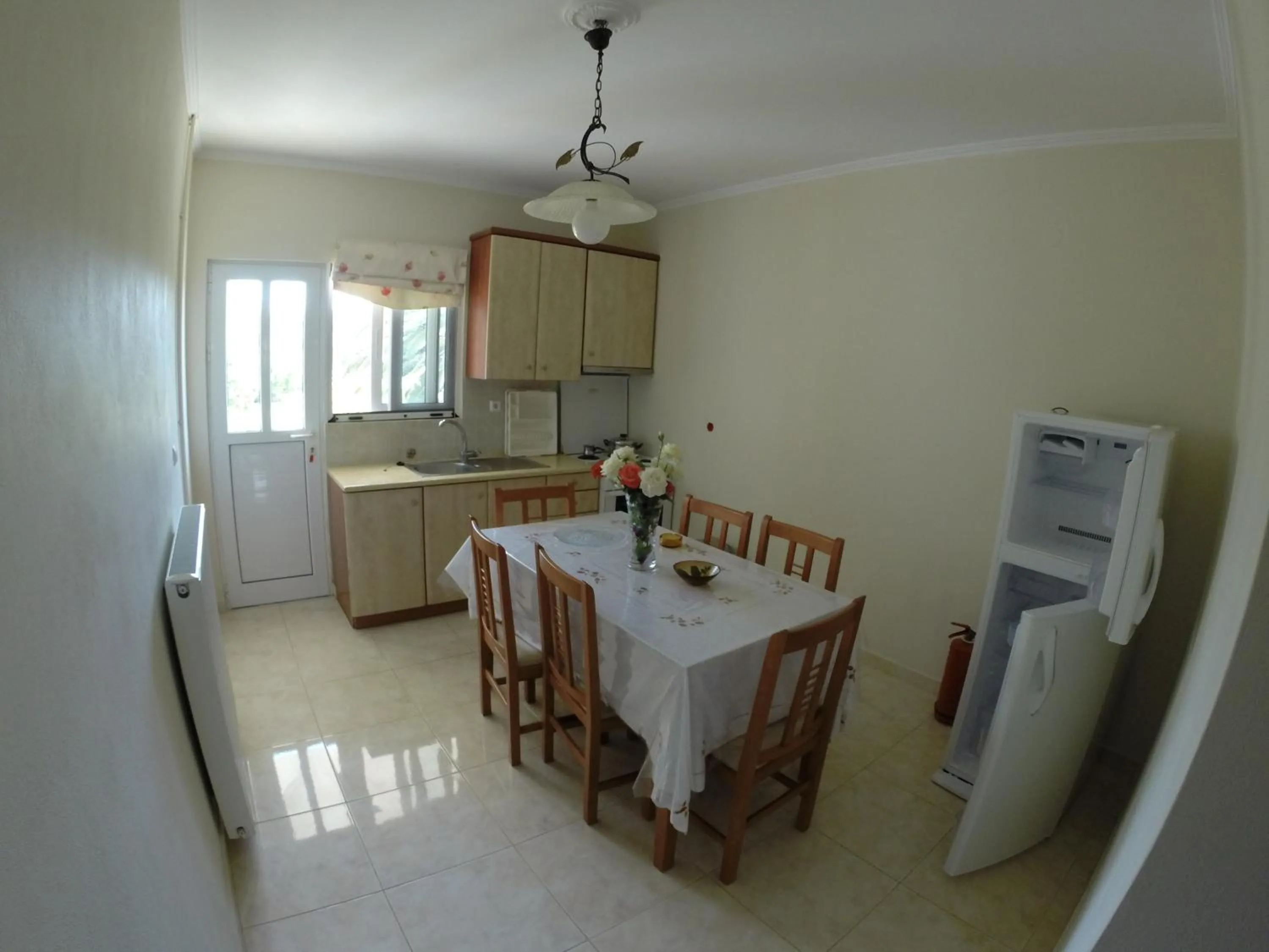 Kitchen or kitchenette in Irini's Villa