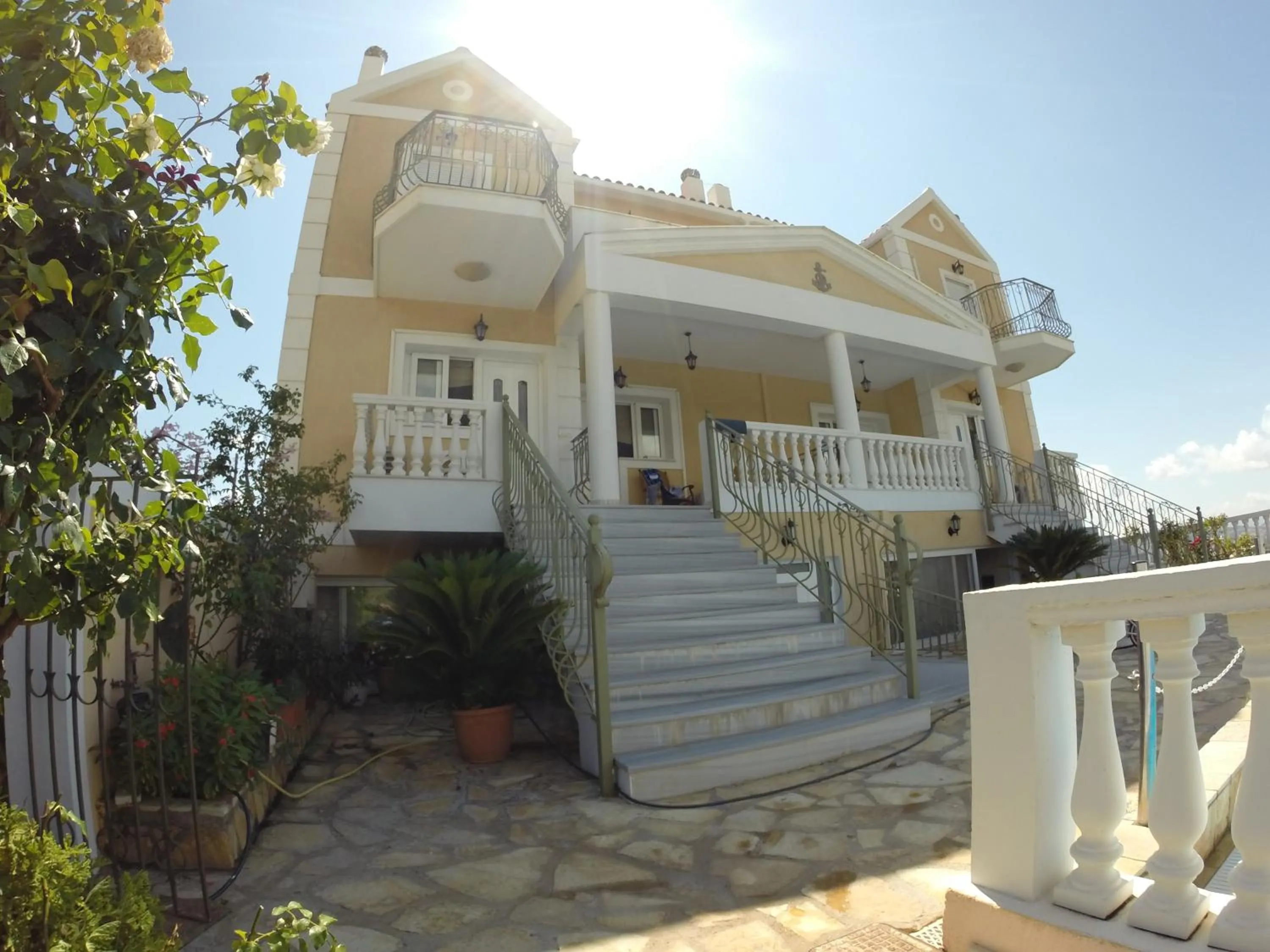 Facade/entrance in Irini's Villa