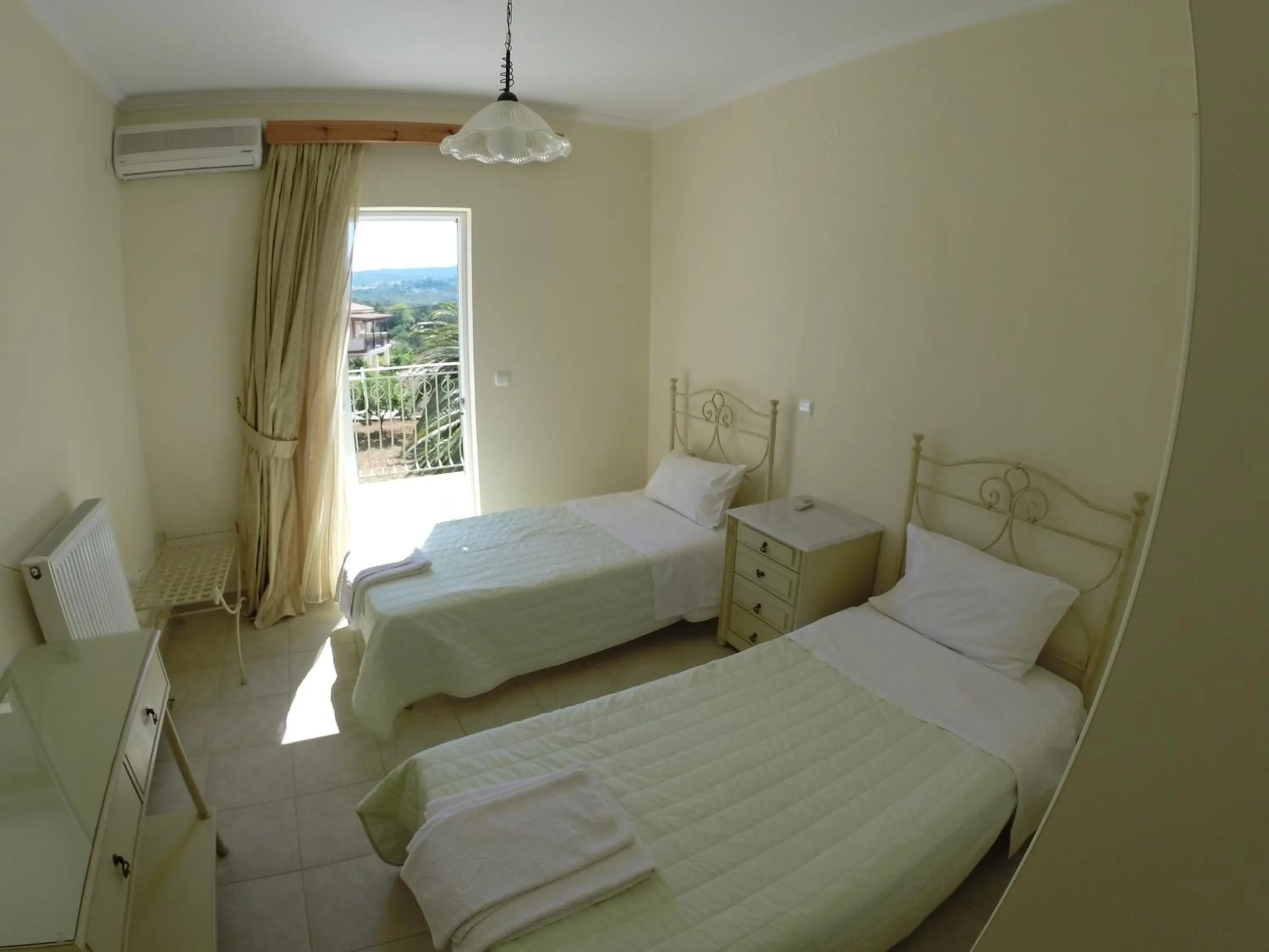 Bed in Irini's Villa