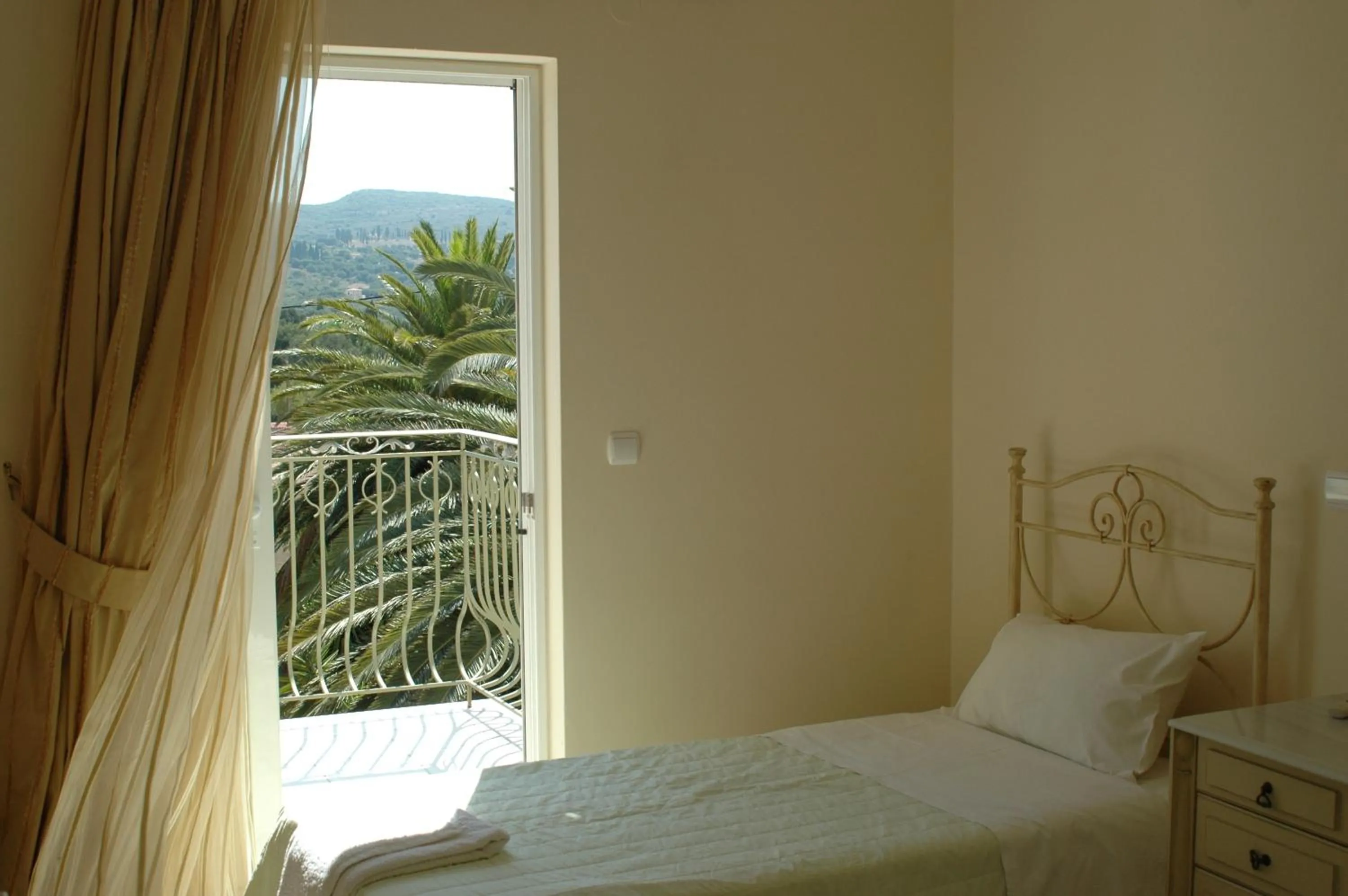 Bed in Irini's Villa