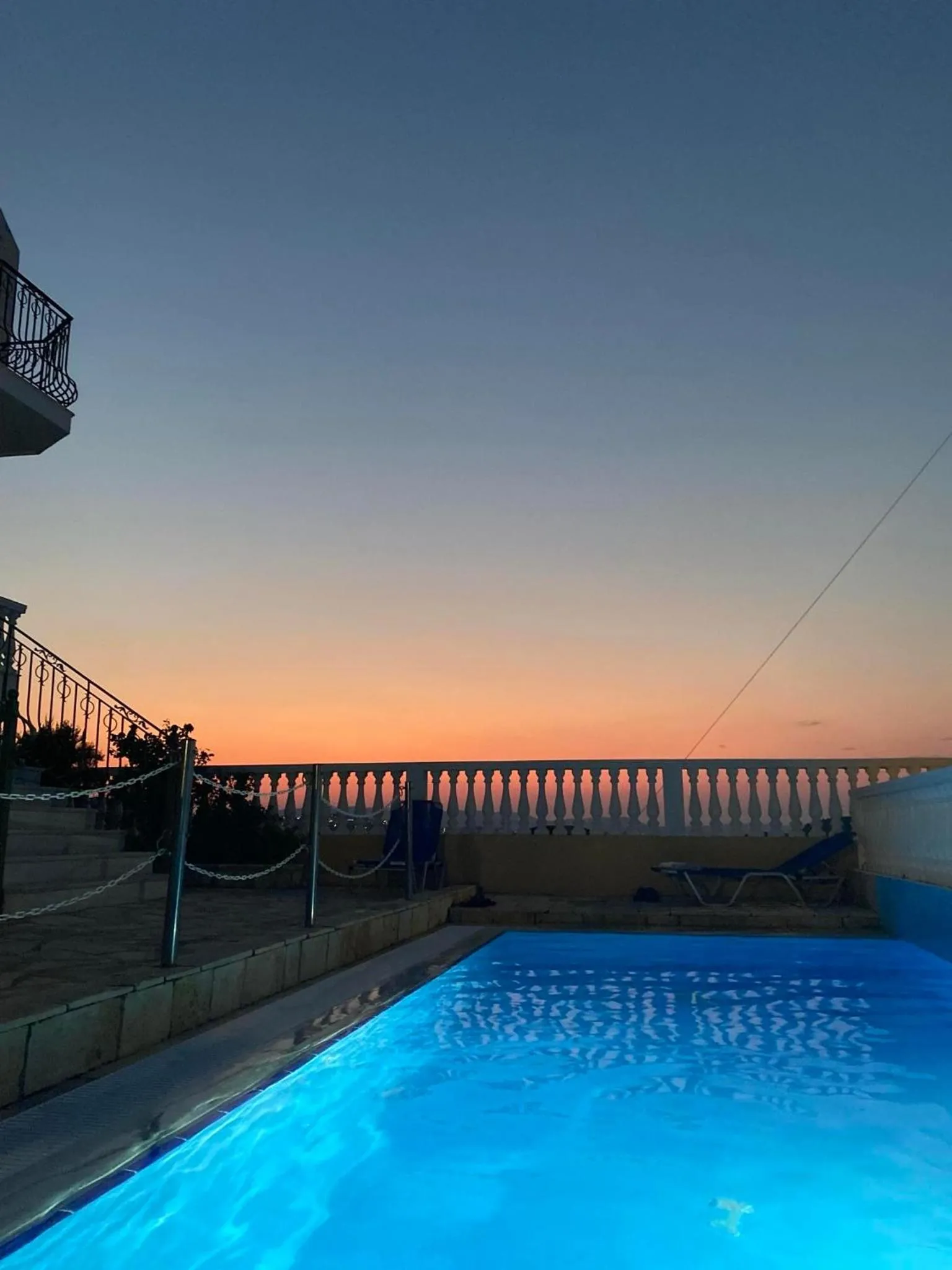 Swimming pool in Irini's Villa