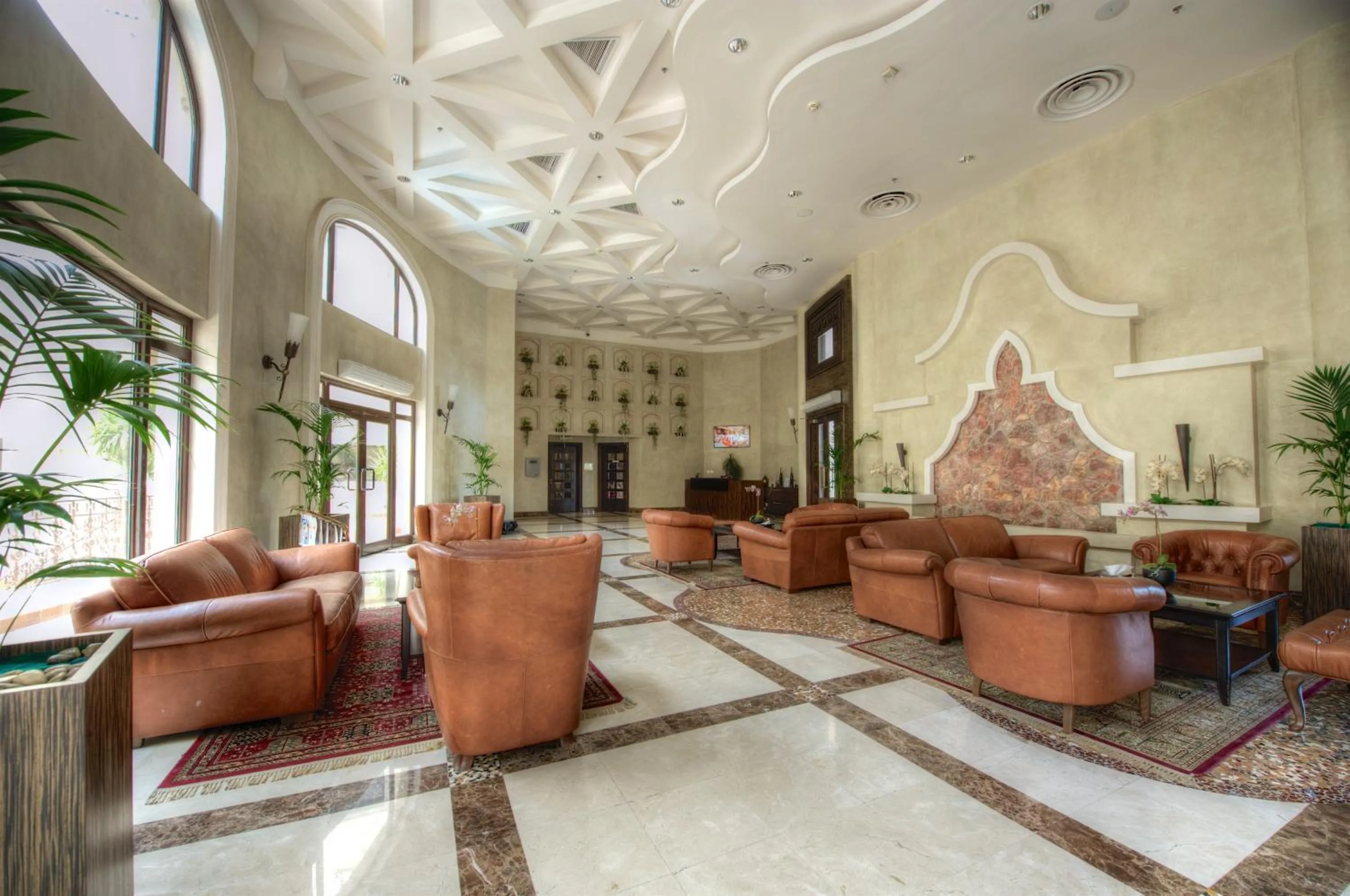 Lobby or reception in Rawasi Hotel Apartments