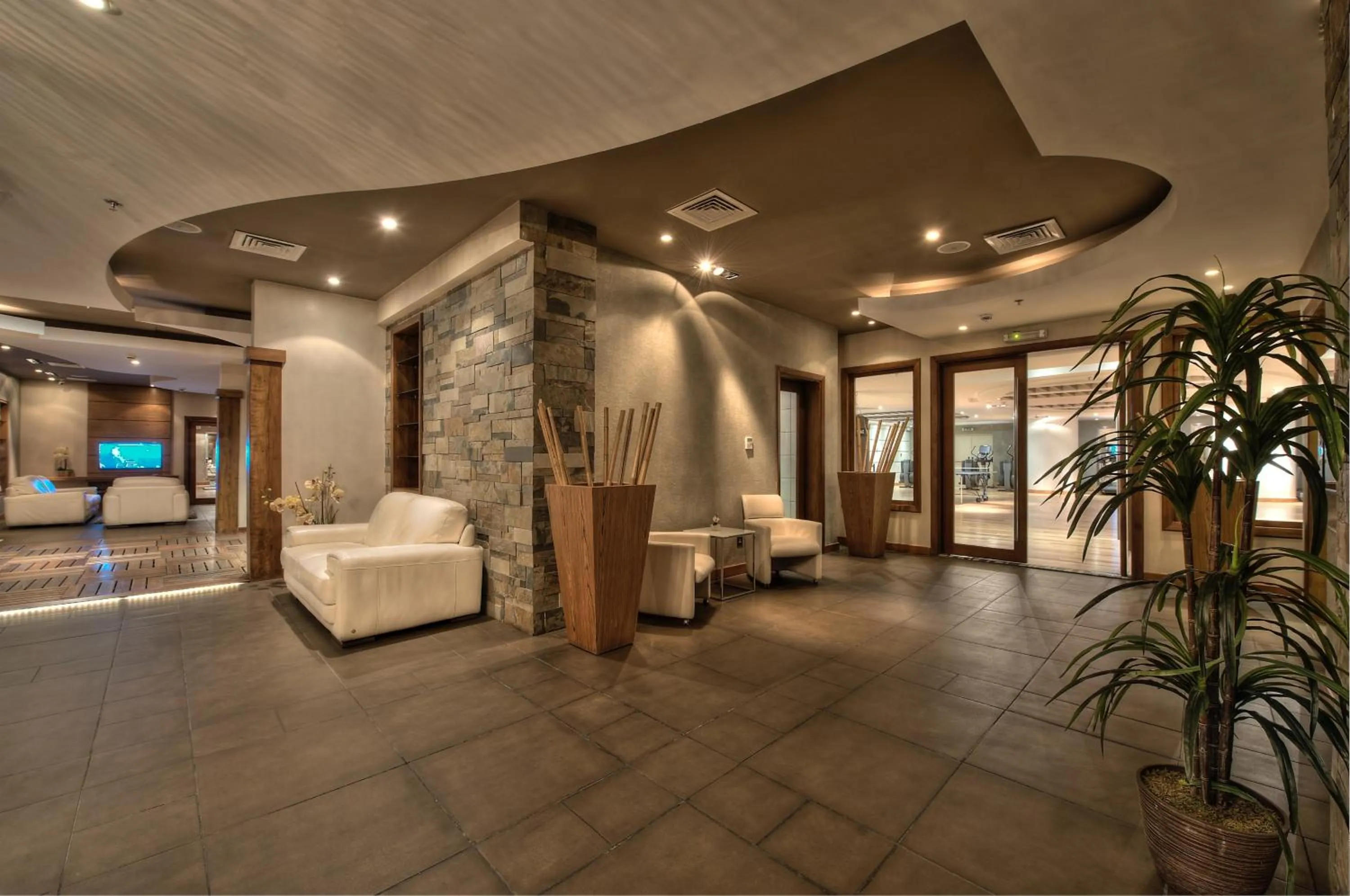 Fitness centre/facilities in Rawasi Hotel Apartments