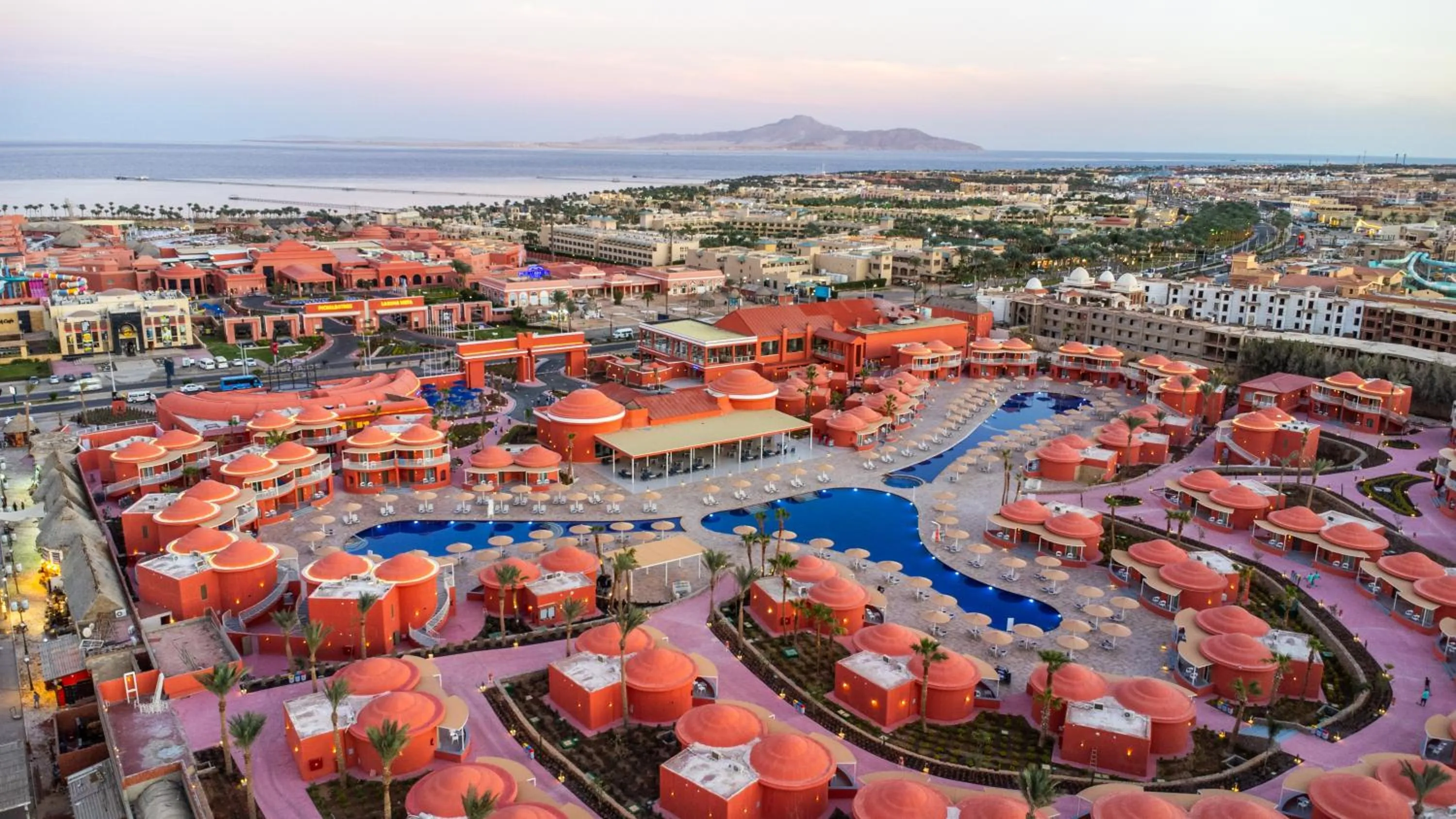 Bird's eye view in Pickalbatros Laguna Club Resort Sharm El Sheikh