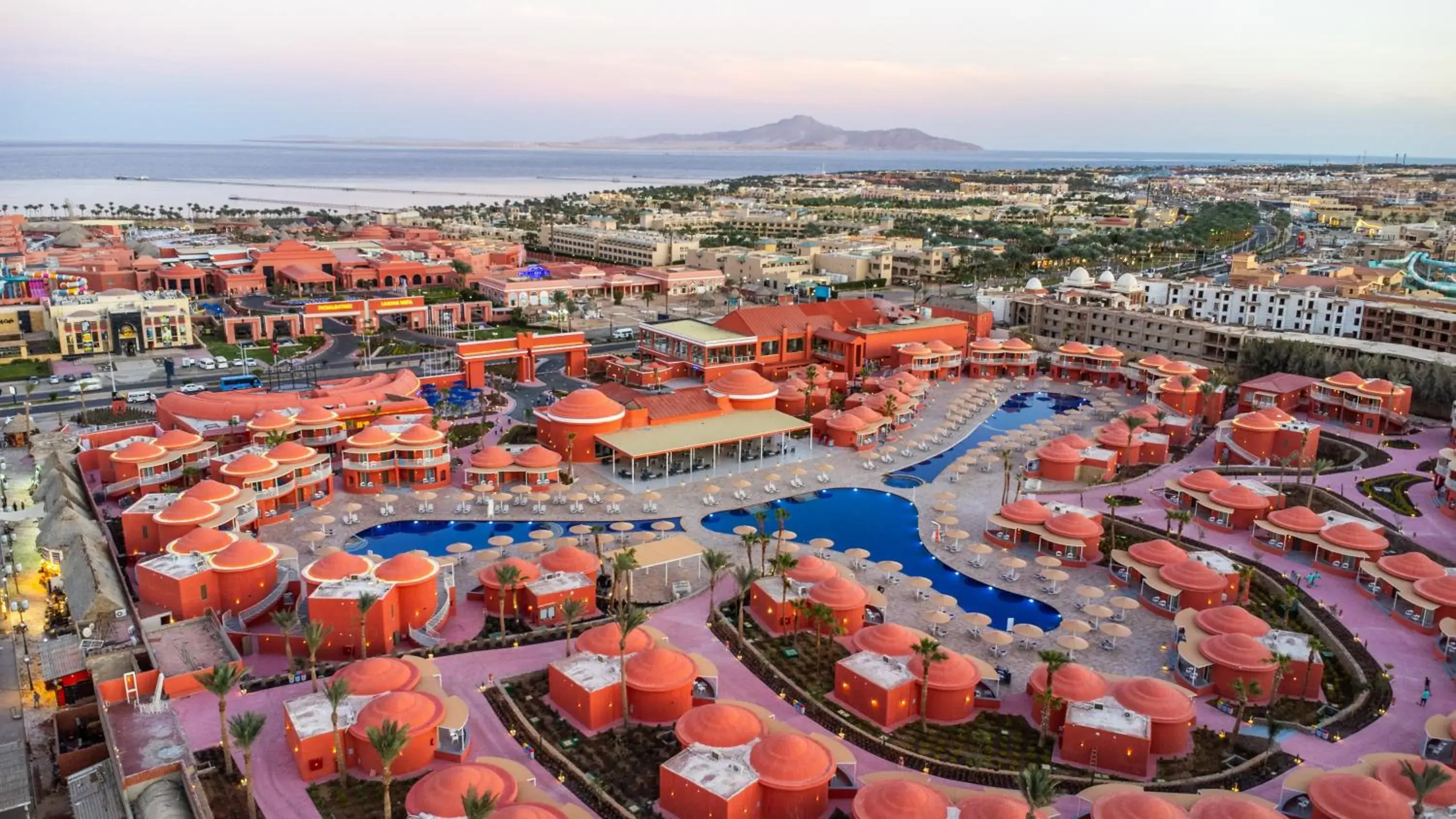 Bird's eye view in Pickalbatros Laguna Club Resort Sharm El Sheikh Bird's eye view in Pickalbatros Laguna Club Resort Sharm El Sheikh