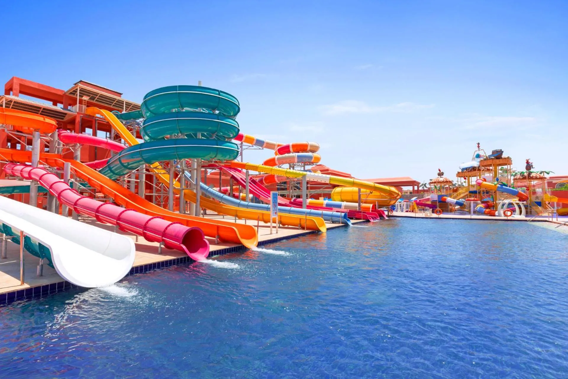Aqua park in Pickalbatros Laguna Club Resort Sharm El Sheikh