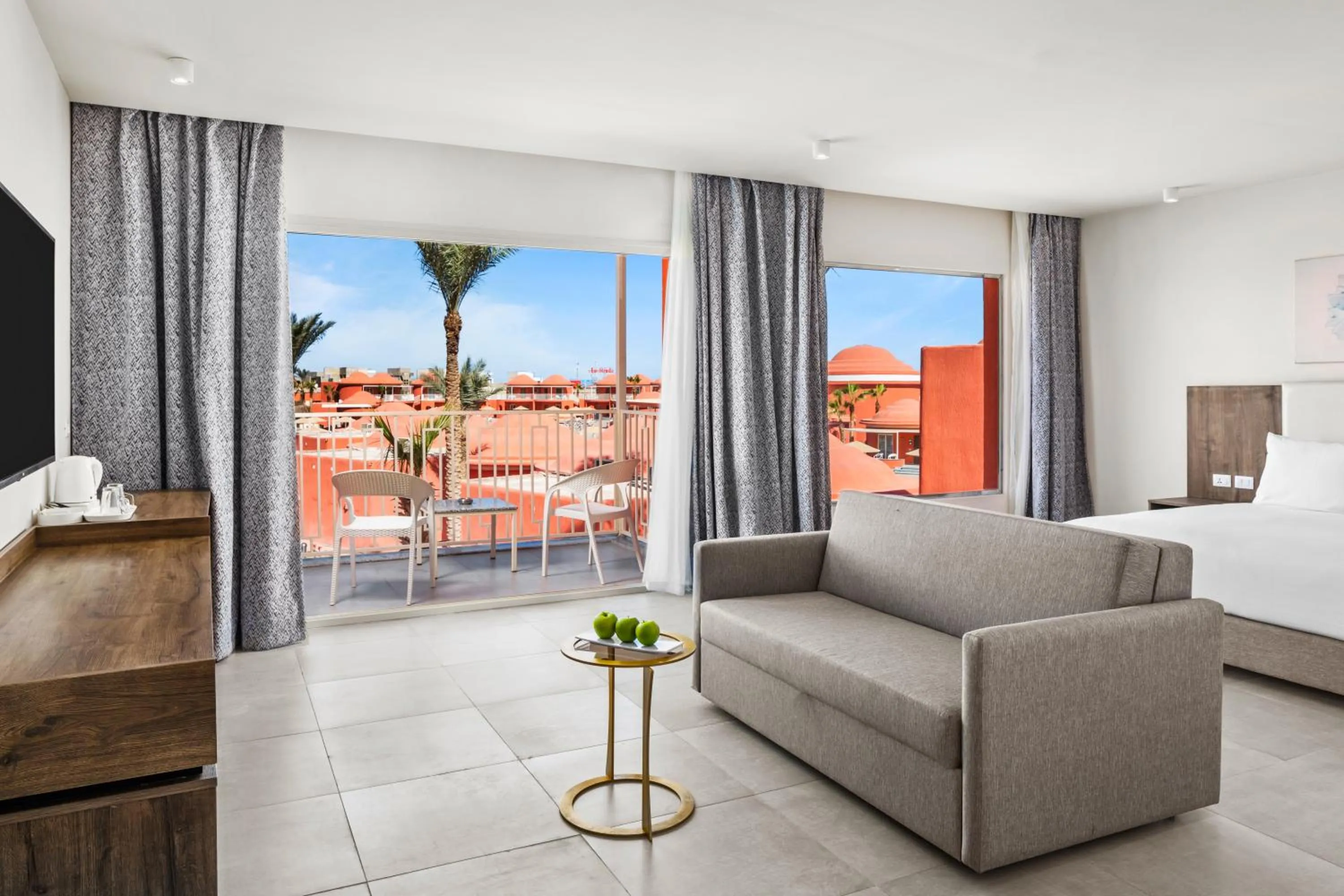 Photo of the whole room, Bed in Pickalbatros Laguna Club Resort Sharm El Sheikh