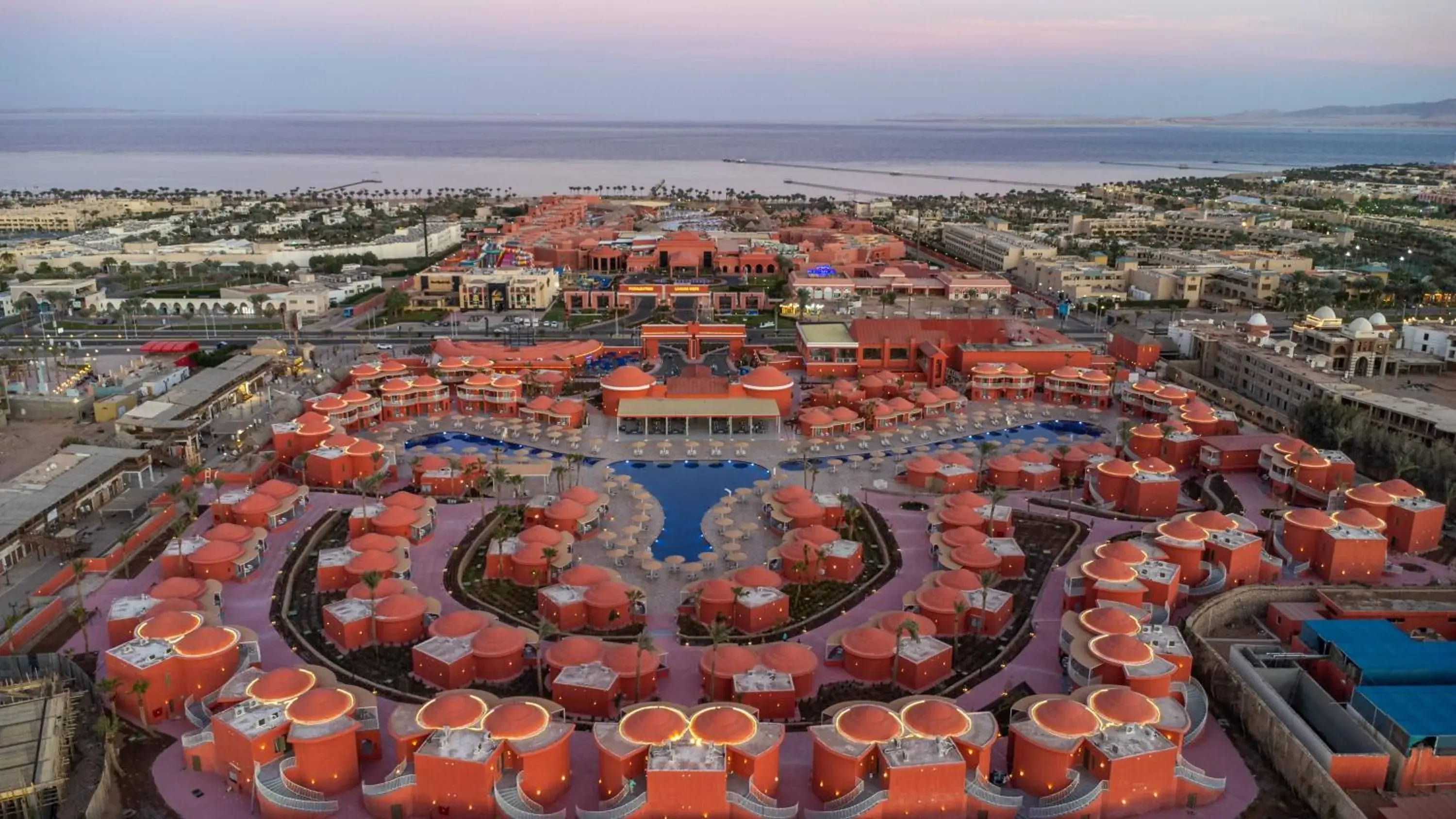 Bird's eye view in Pickalbatros Laguna Club Resort Sharm El Sheikh Bird's eye view in Pickalbatros Laguna Club Resort Sharm El Sheikh