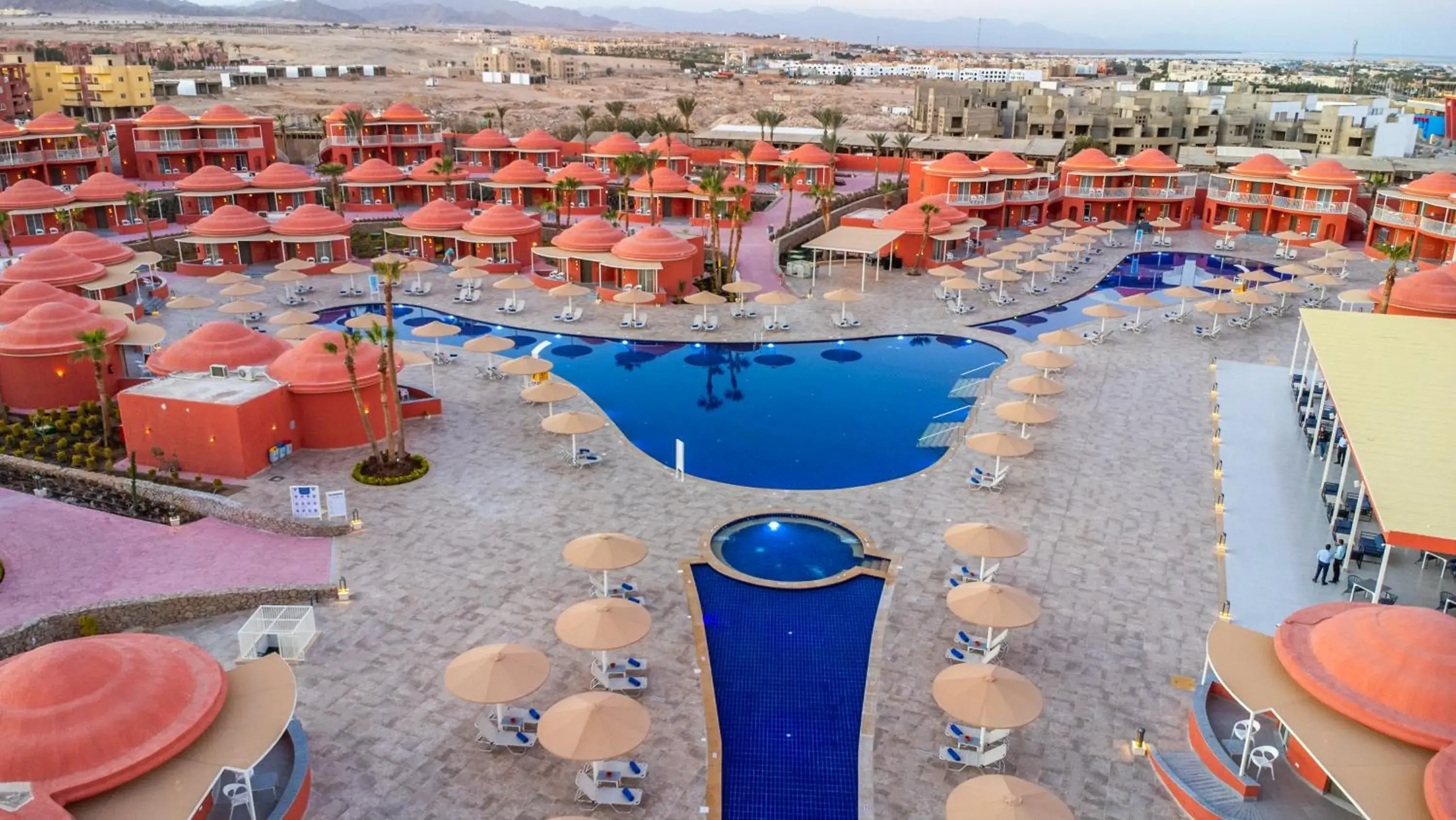 Bird's eye view in Pickalbatros Laguna Club Resort Sharm El Sheikh Bird's eye view in Pickalbatros Laguna Club Resort Sharm El Sheikh
