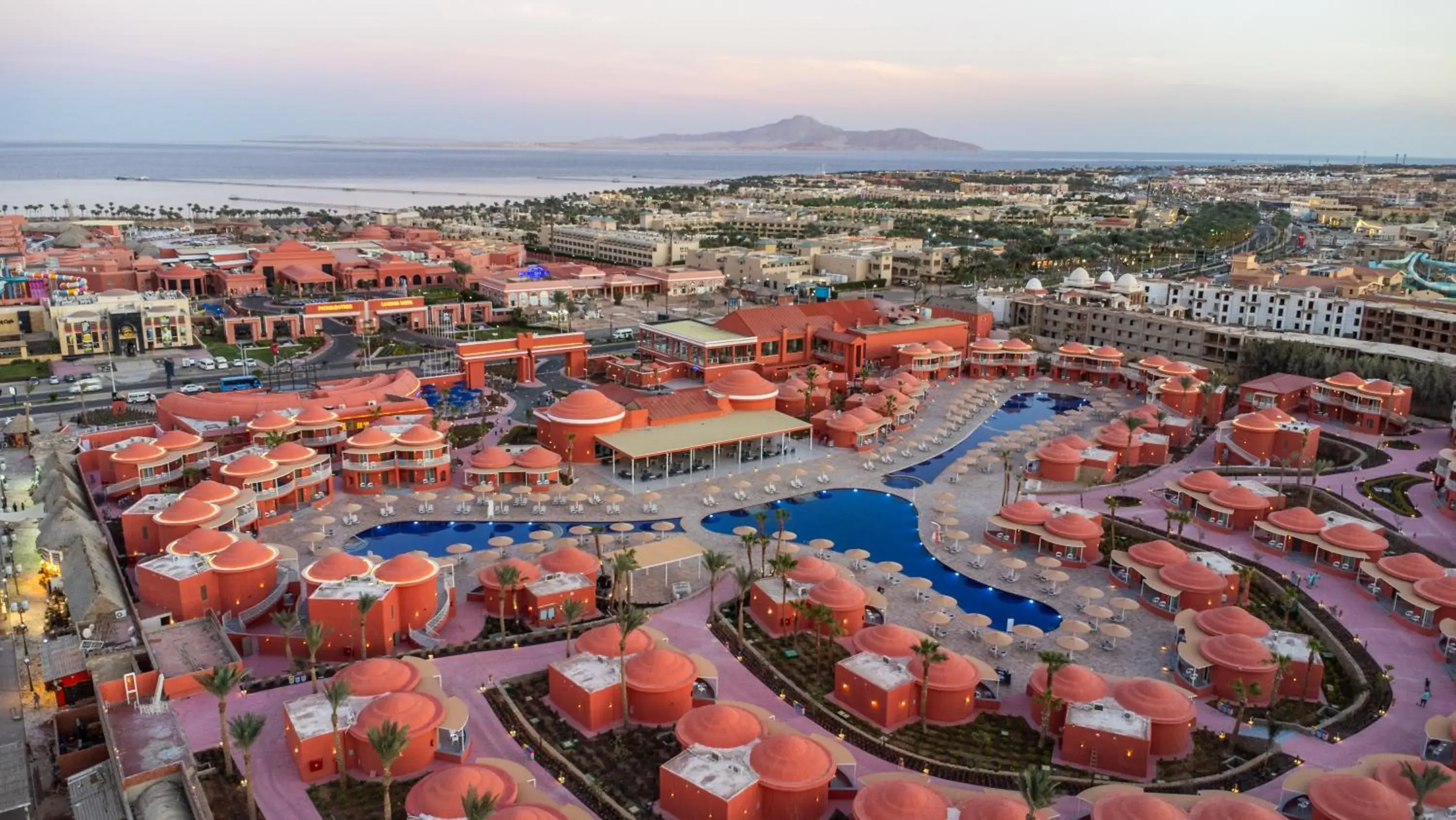 Bird's eye view in Pickalbatros Laguna Club Resort Sharm El Sheikh Bird's eye view in Pickalbatros Laguna Club Resort Sharm El Sheikh