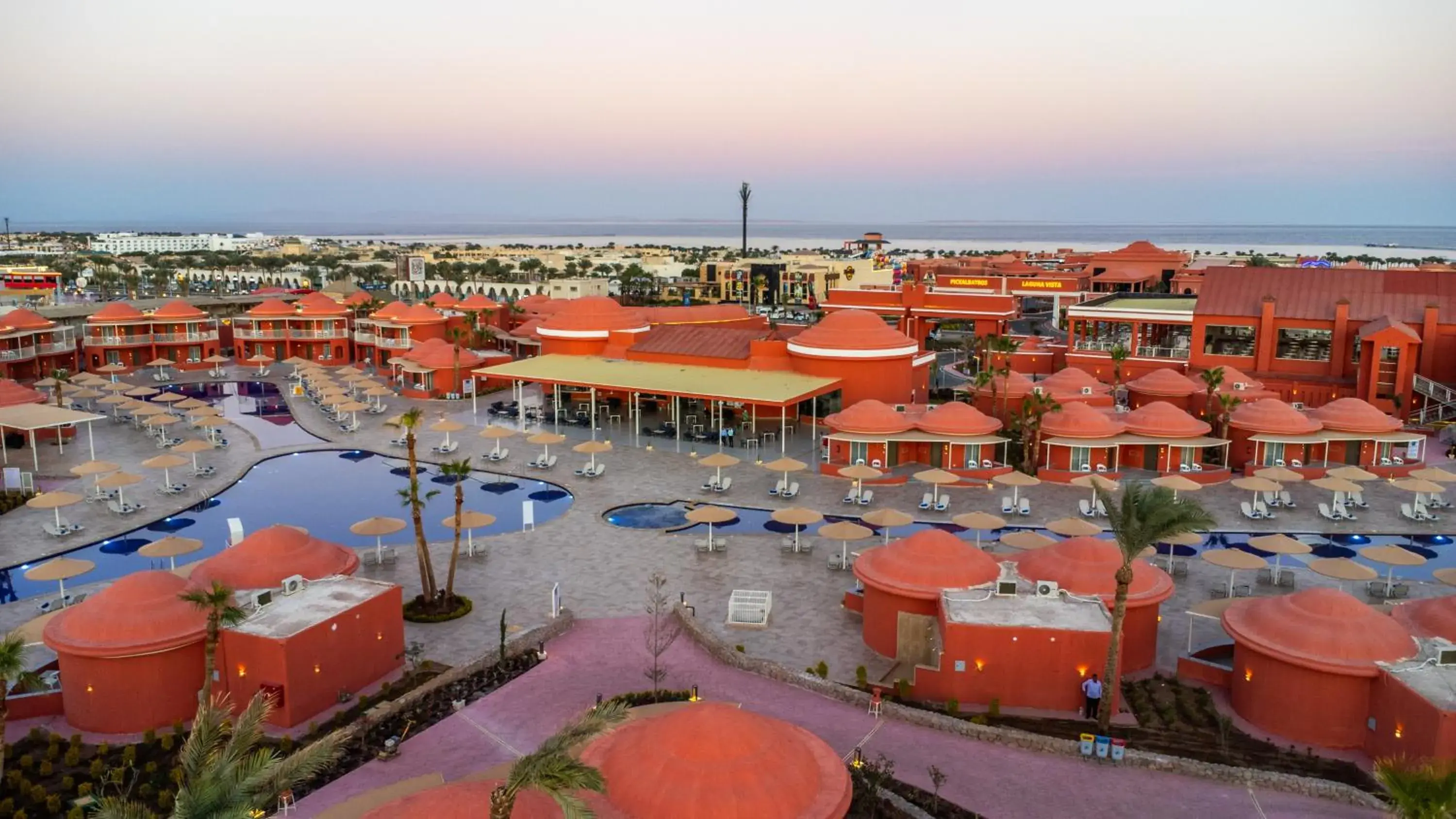 Bird's eye view in Pickalbatros Laguna Club Resort Sharm El Sheikh Bird's eye view in Pickalbatros Laguna Club Resort Sharm El Sheikh