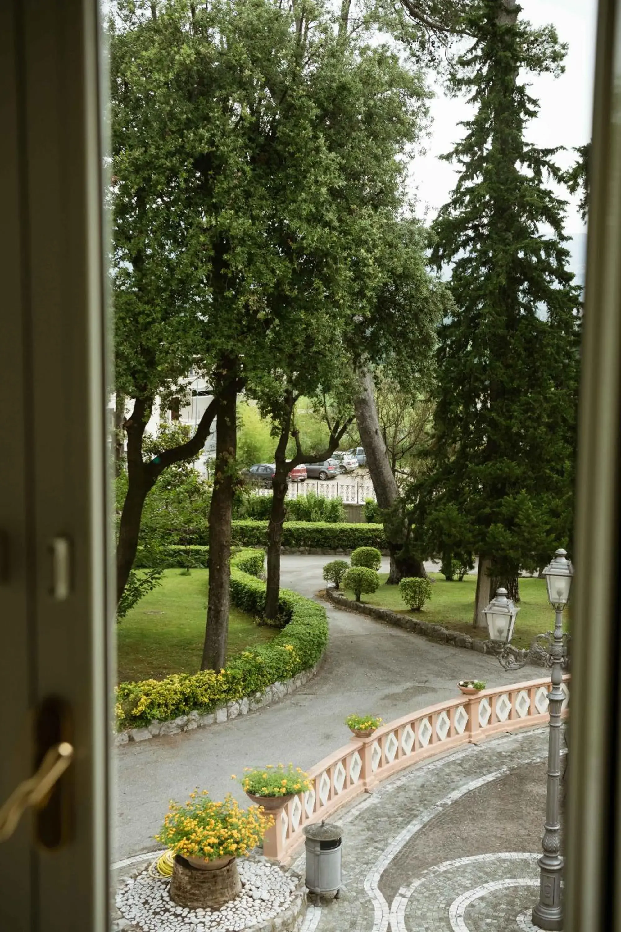 Garden view in Grand Hotel Telese Garden view in Grand Hotel Telese