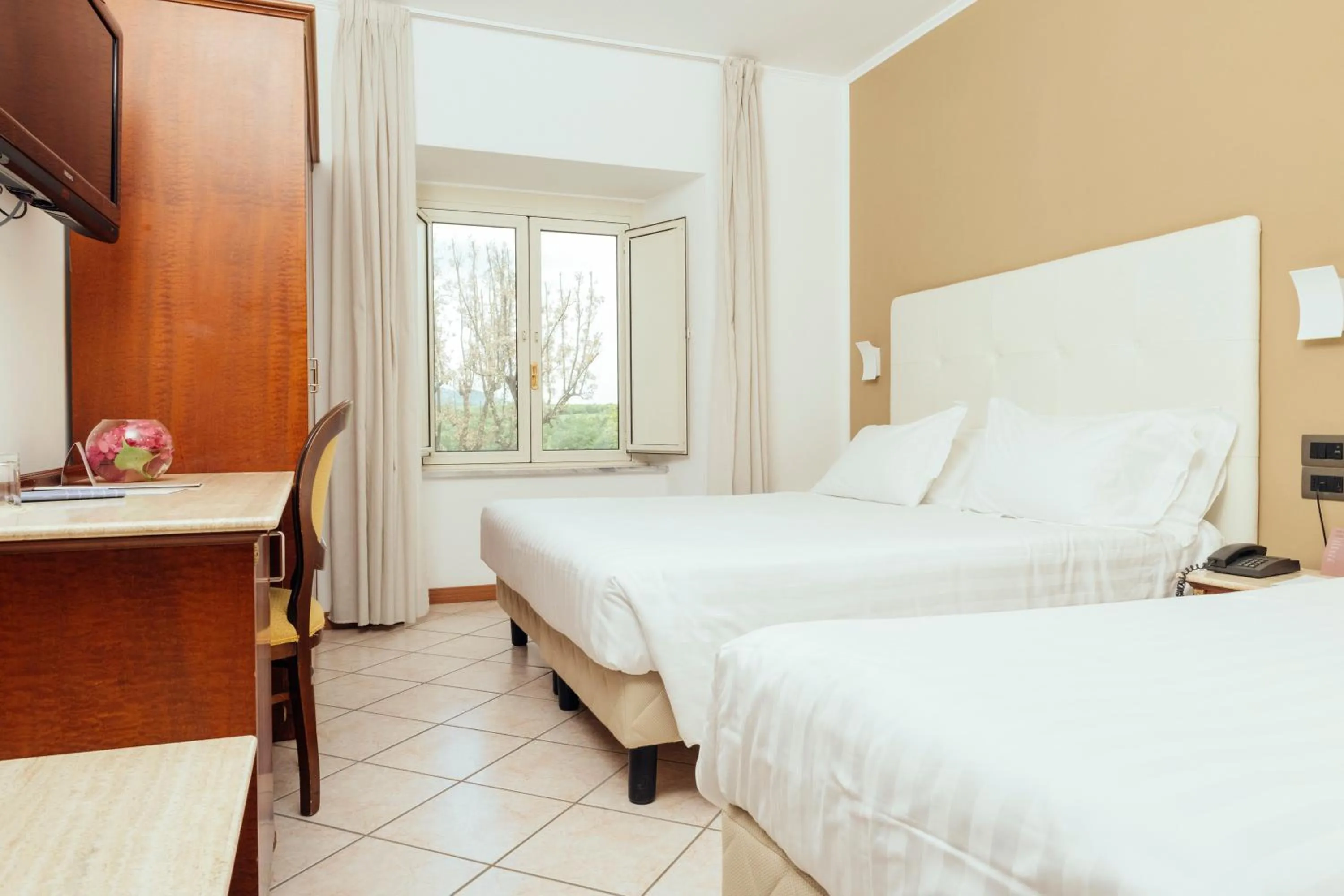 Bed in Grand Hotel Telese