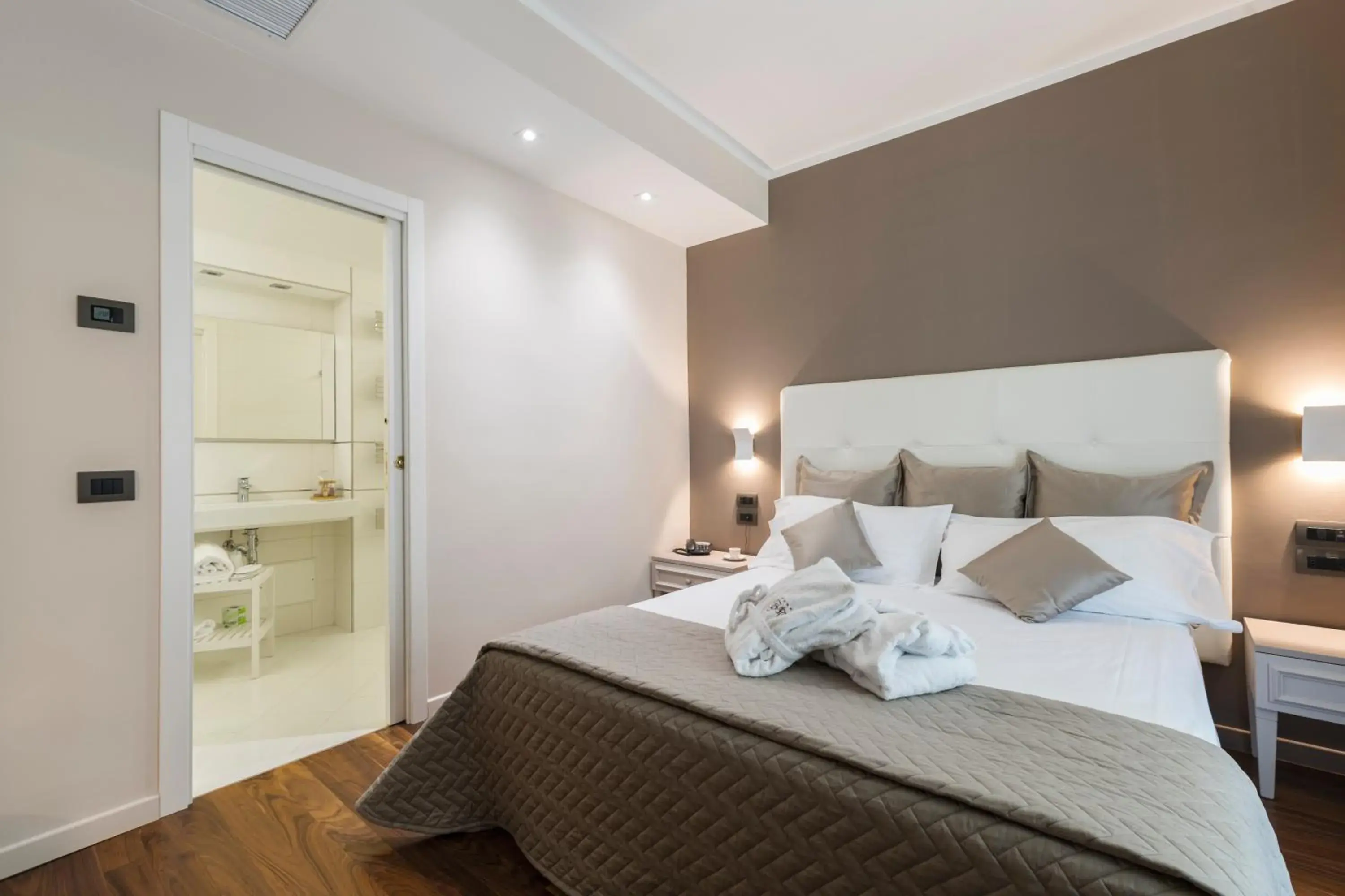 Bed in Grand Hotel Telese Bed in Grand Hotel Telese