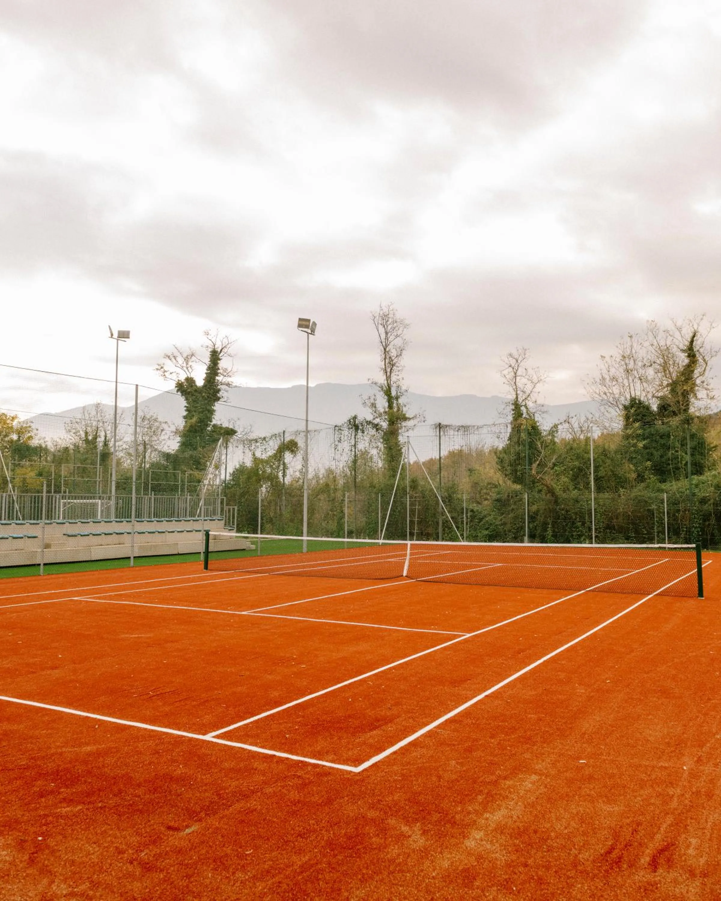 Tennis court in Grand Hotel Telese